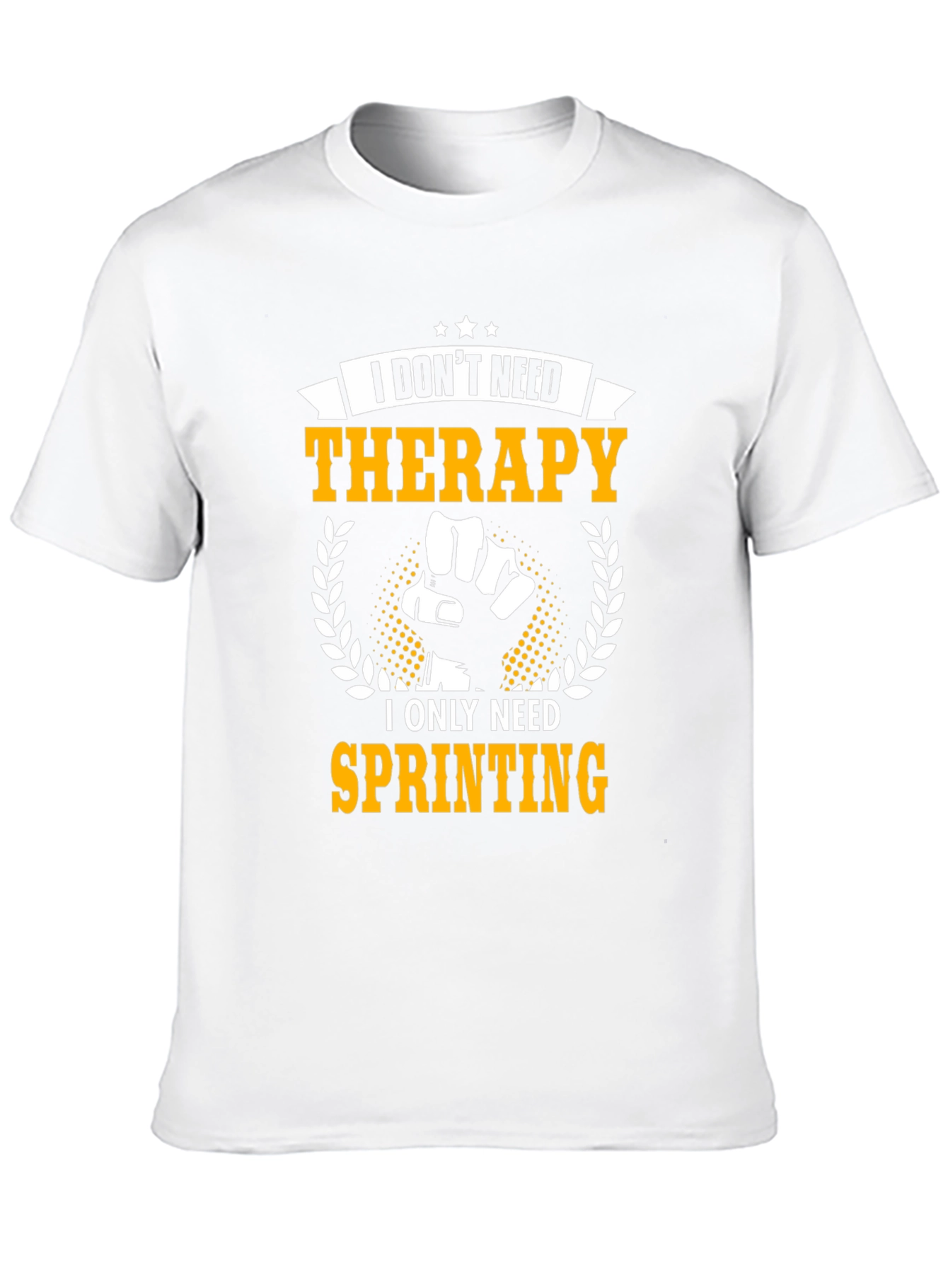 Therapy Sprinting Graphic Tee - Black