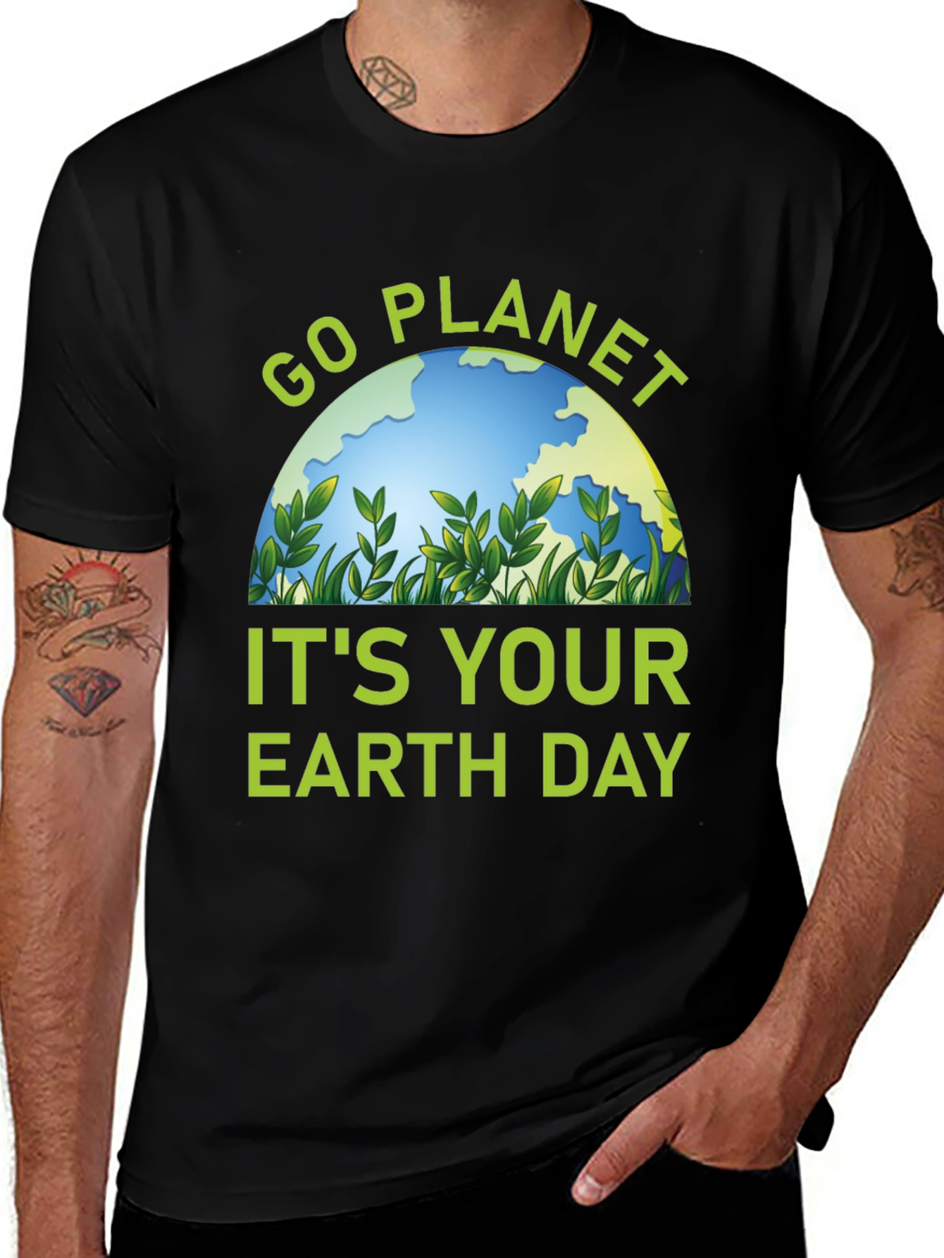 Go Planet Its Your Earth Day T-Shirt