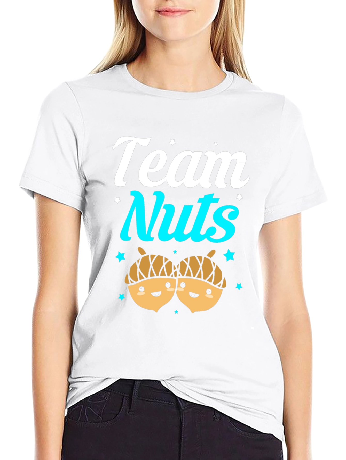 Team Nuts Funny Graphic Tee