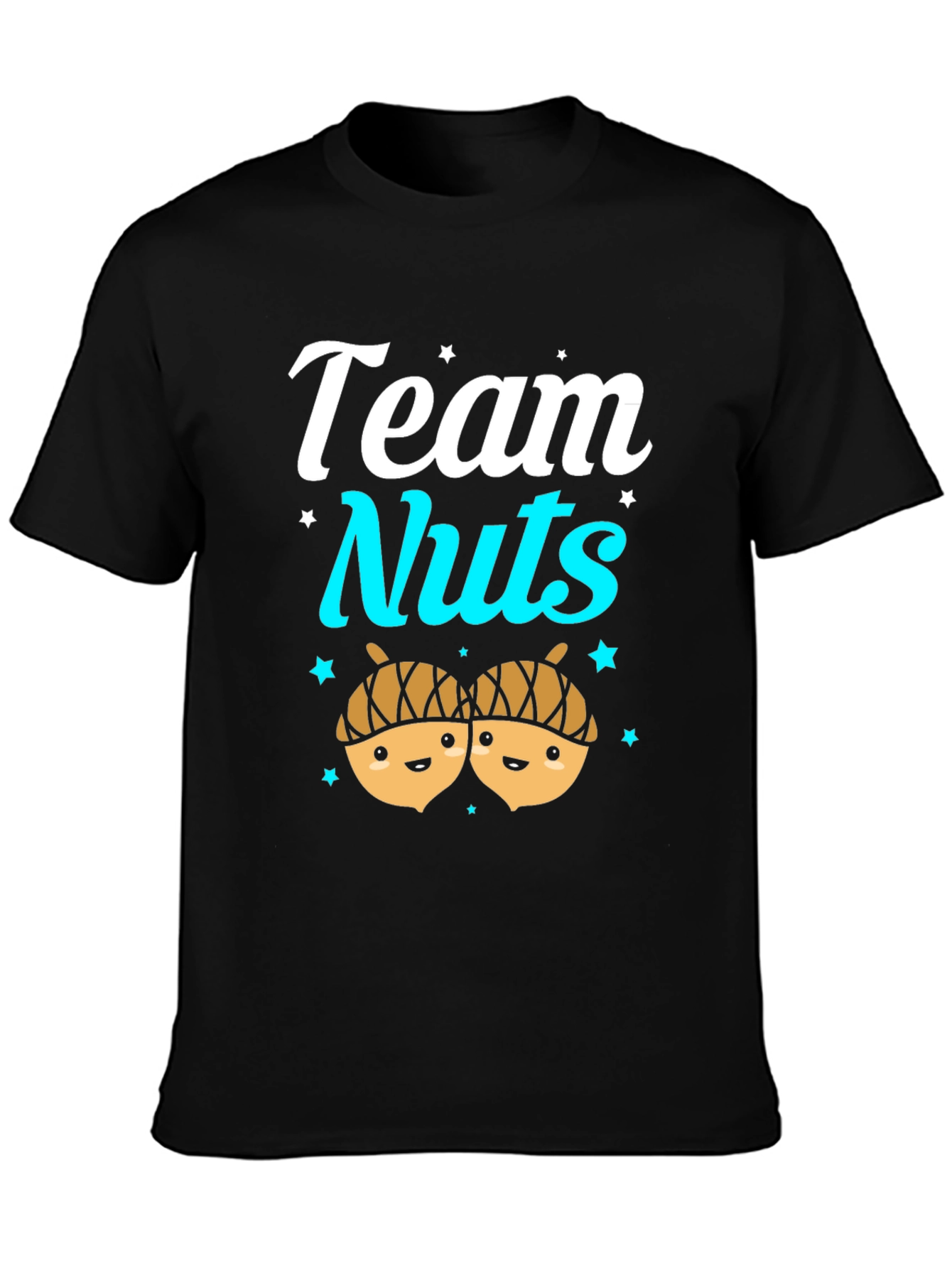 Team Nuts Funny Graphic Tee