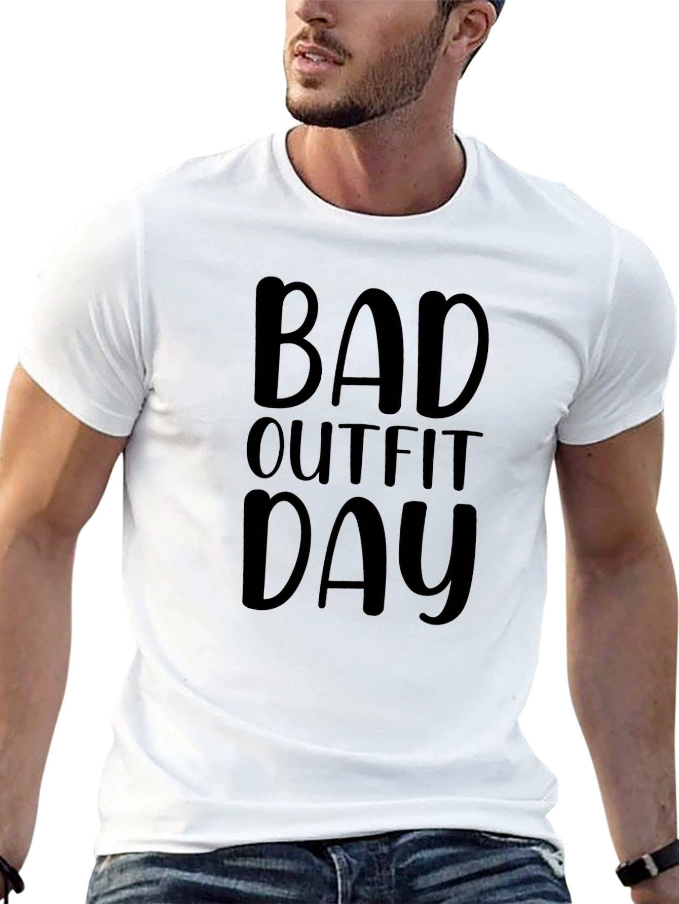 Bad Outfit Day Graphic Tee