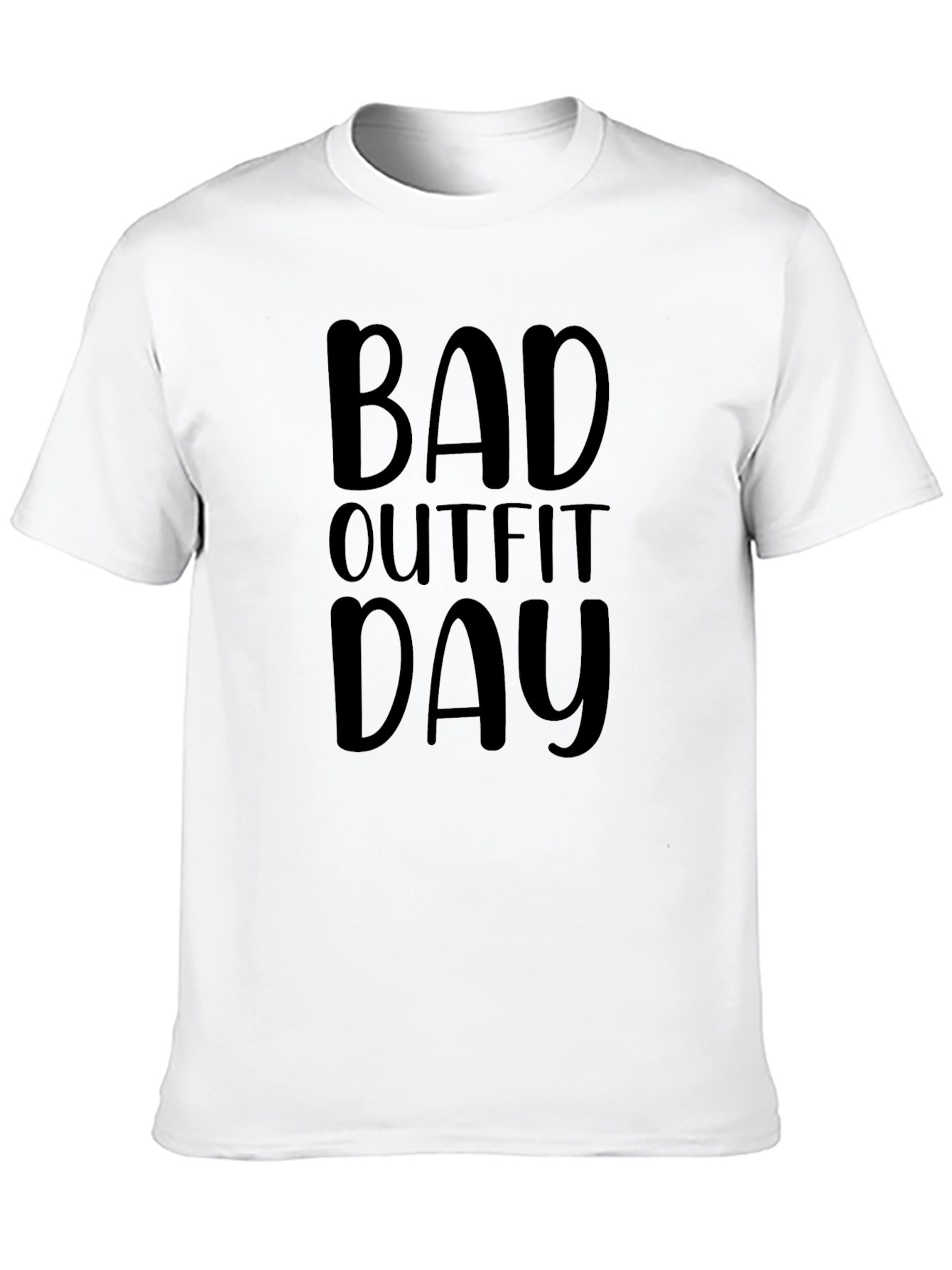 Bad Outfit Day Graphic Tee