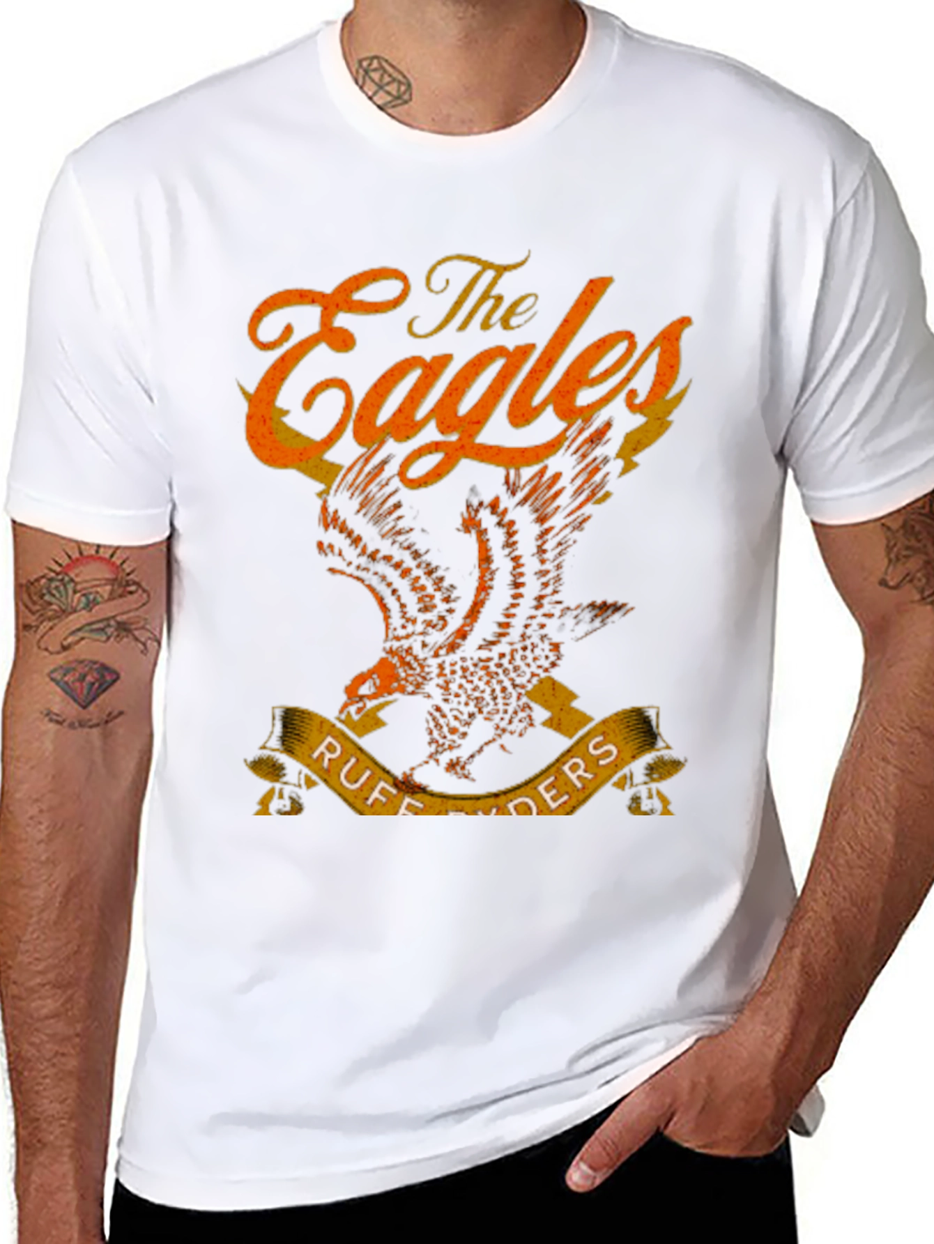 The Eagles Ruffenders T-Shirt Black