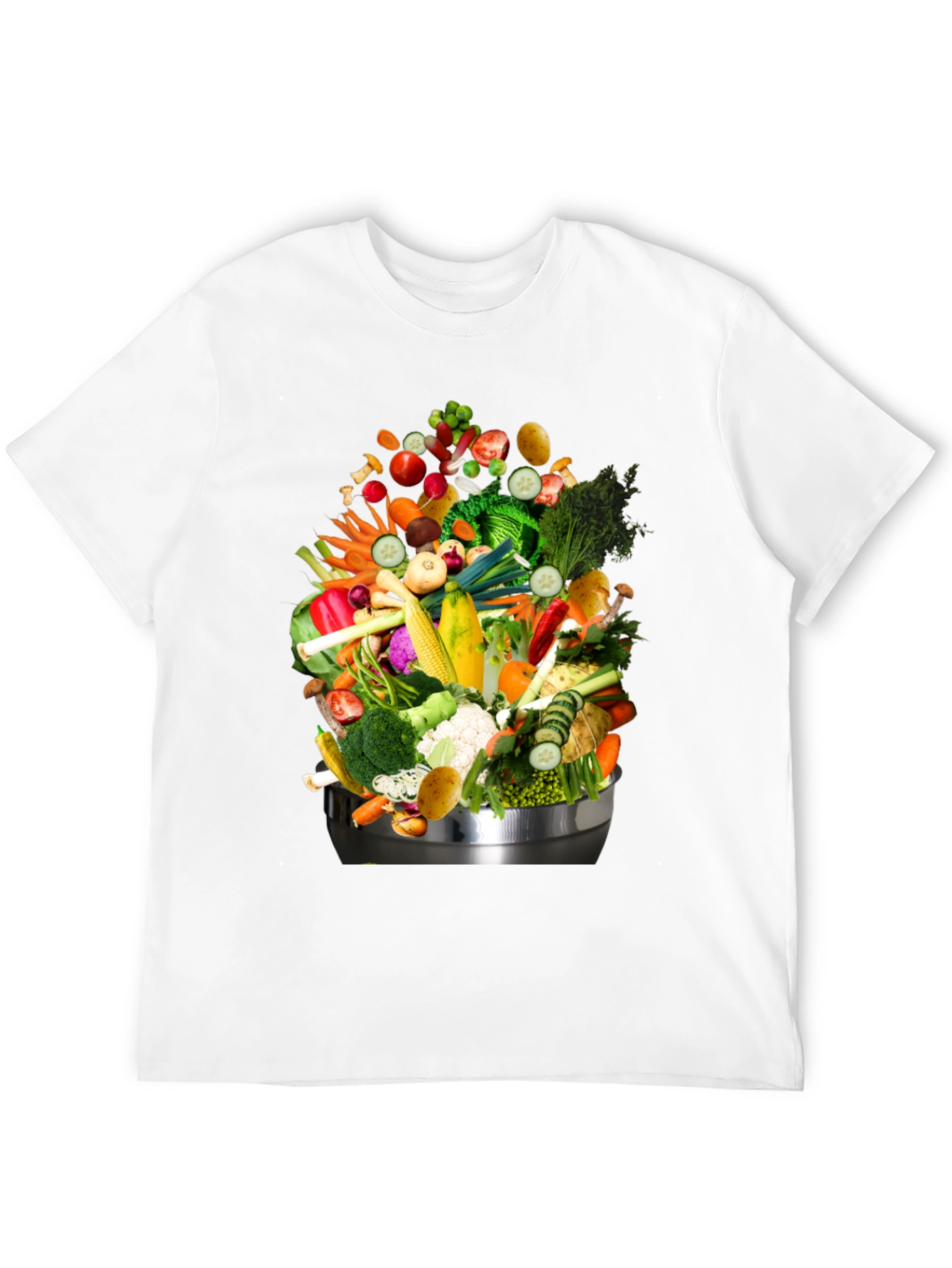 Veggie Bowl Graphic Tee - Unique & Stylish