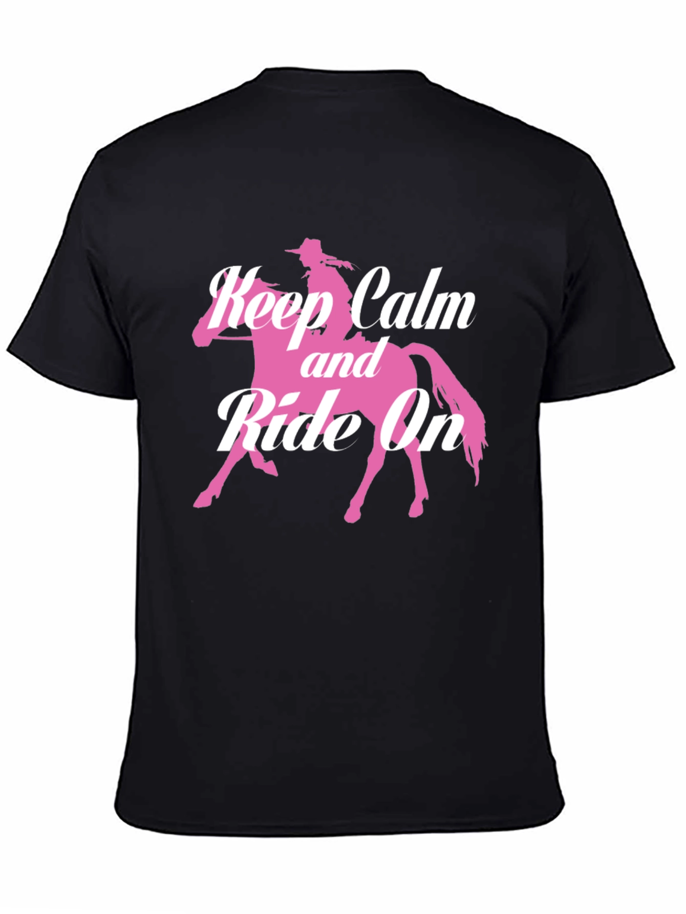 Keep Calm and Ride On Graphic T-Shirt