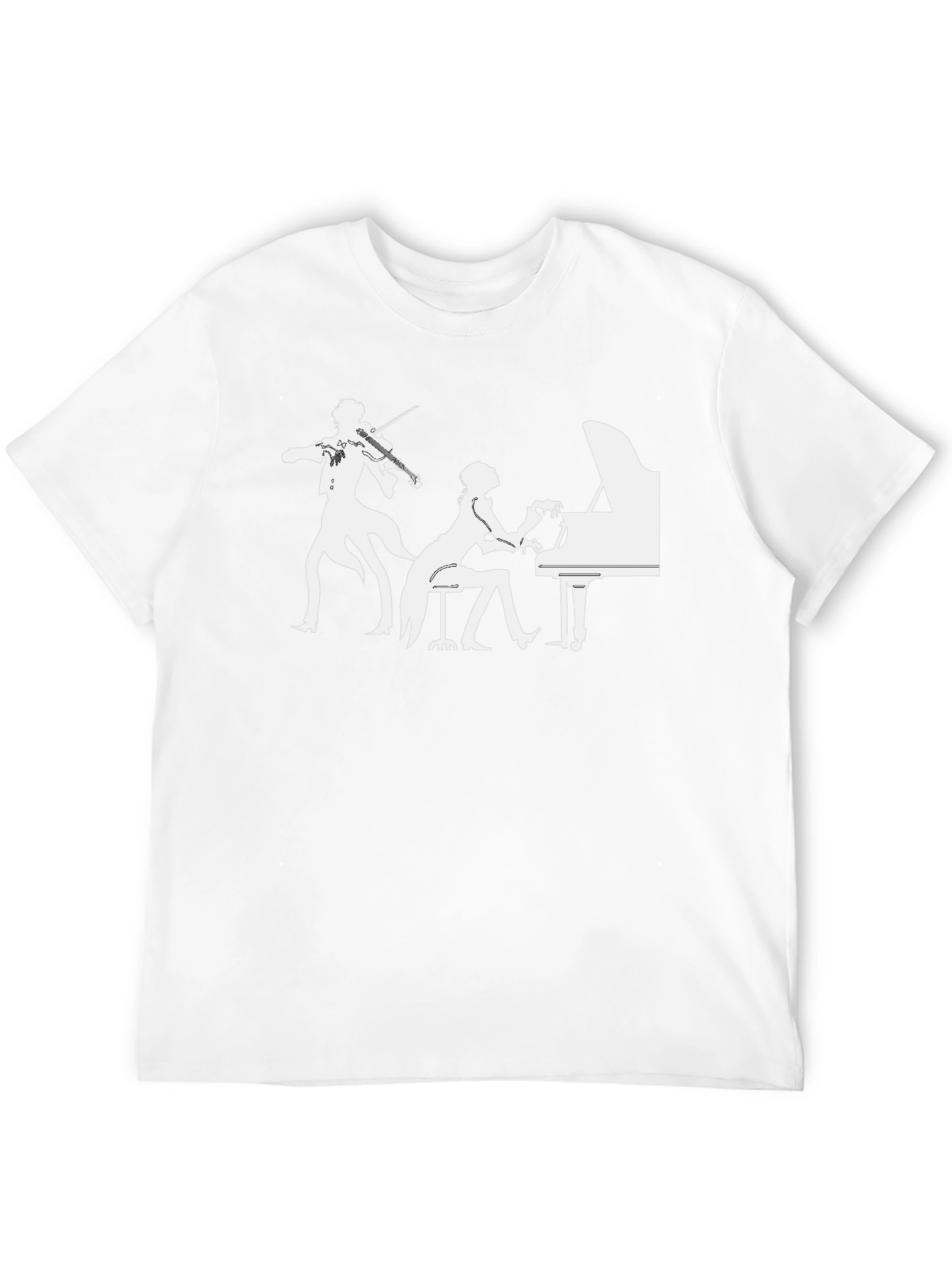 Musical Duo Black T-Shirt