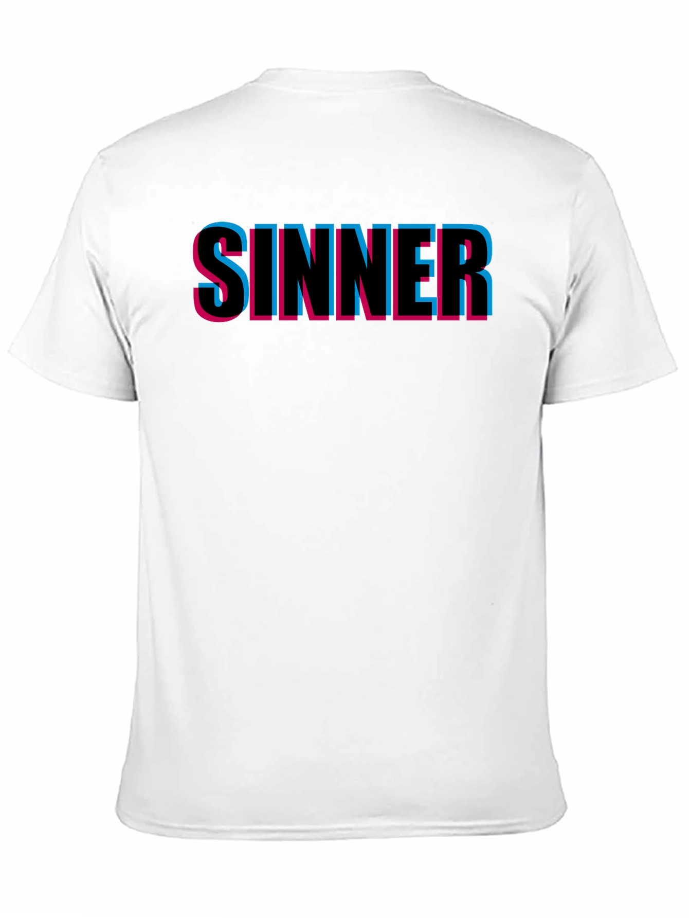 Sinner Graphic Tee - Stylish Black Cotton T-Shirt