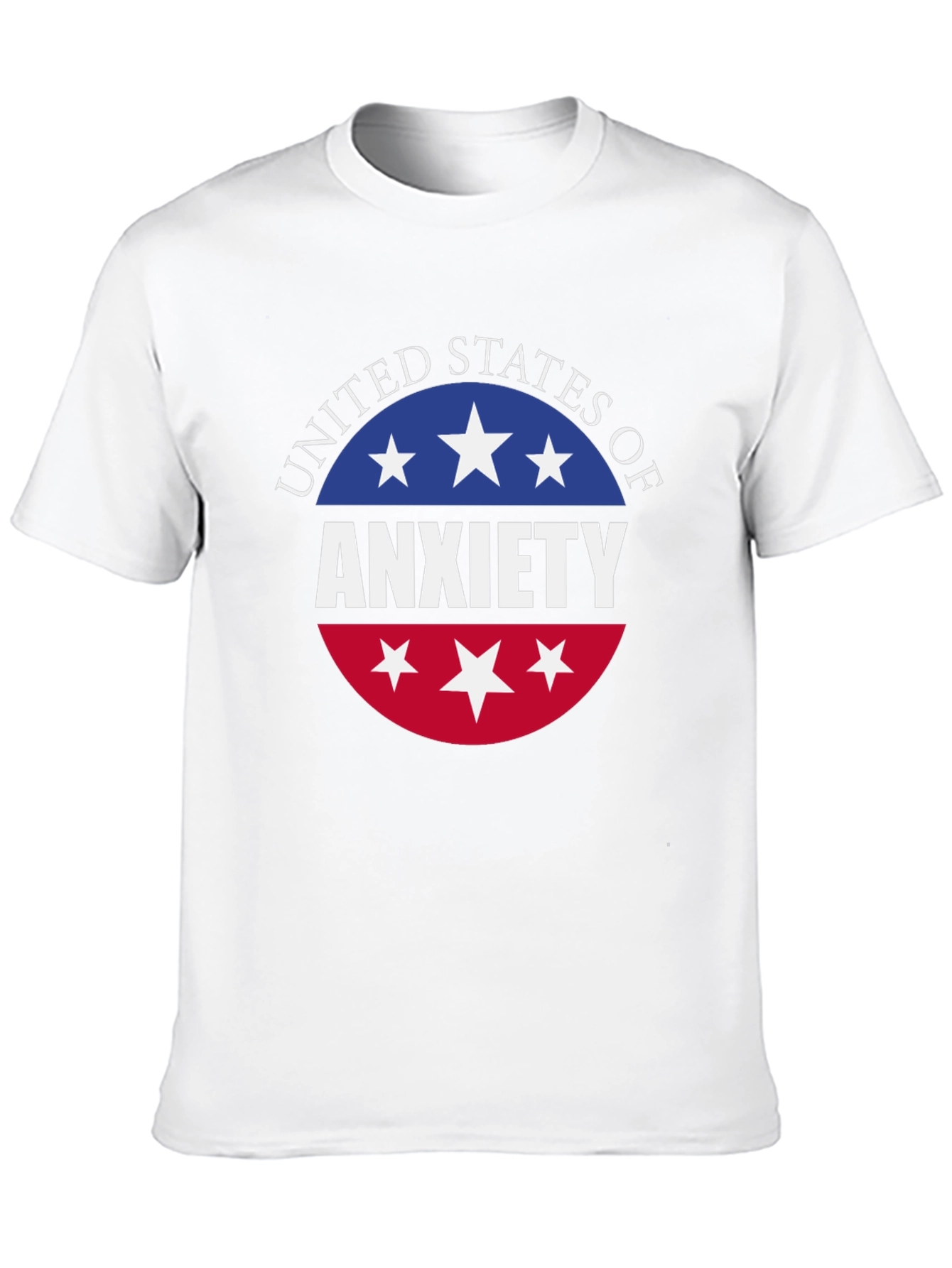 United States of Anxiety T-Shirt - Black