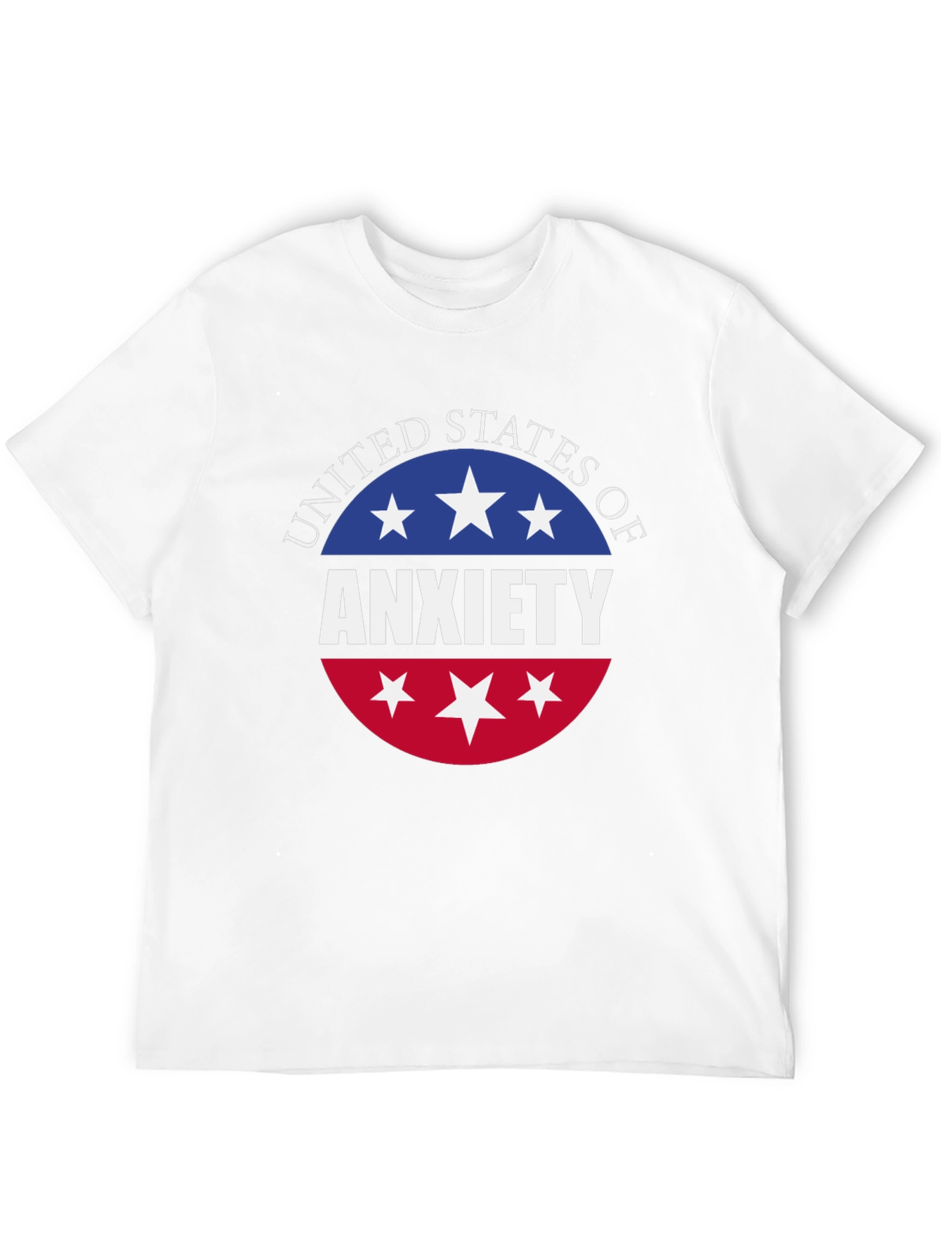 United States of Anxiety T-Shirt - Black