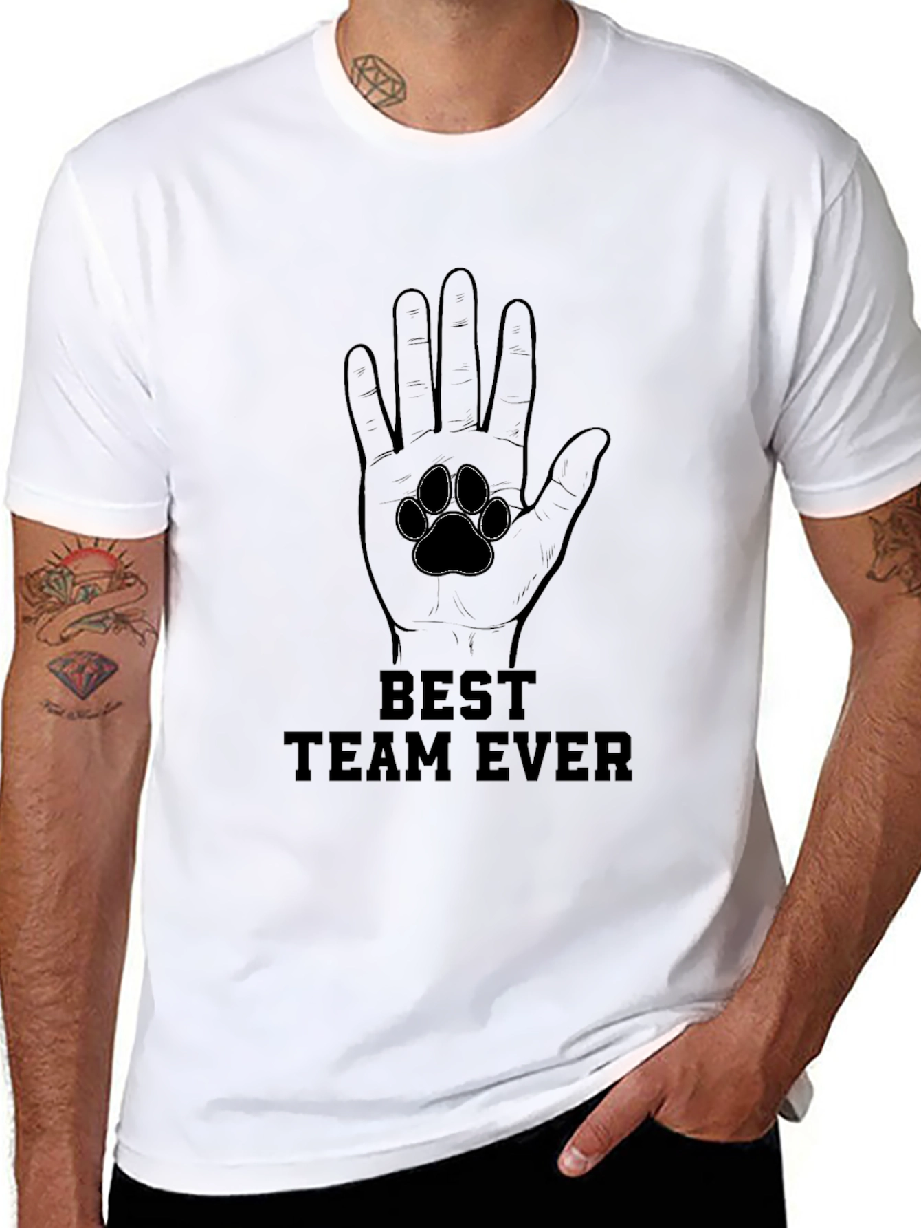 Best Team Ever Graphic T-Shirt