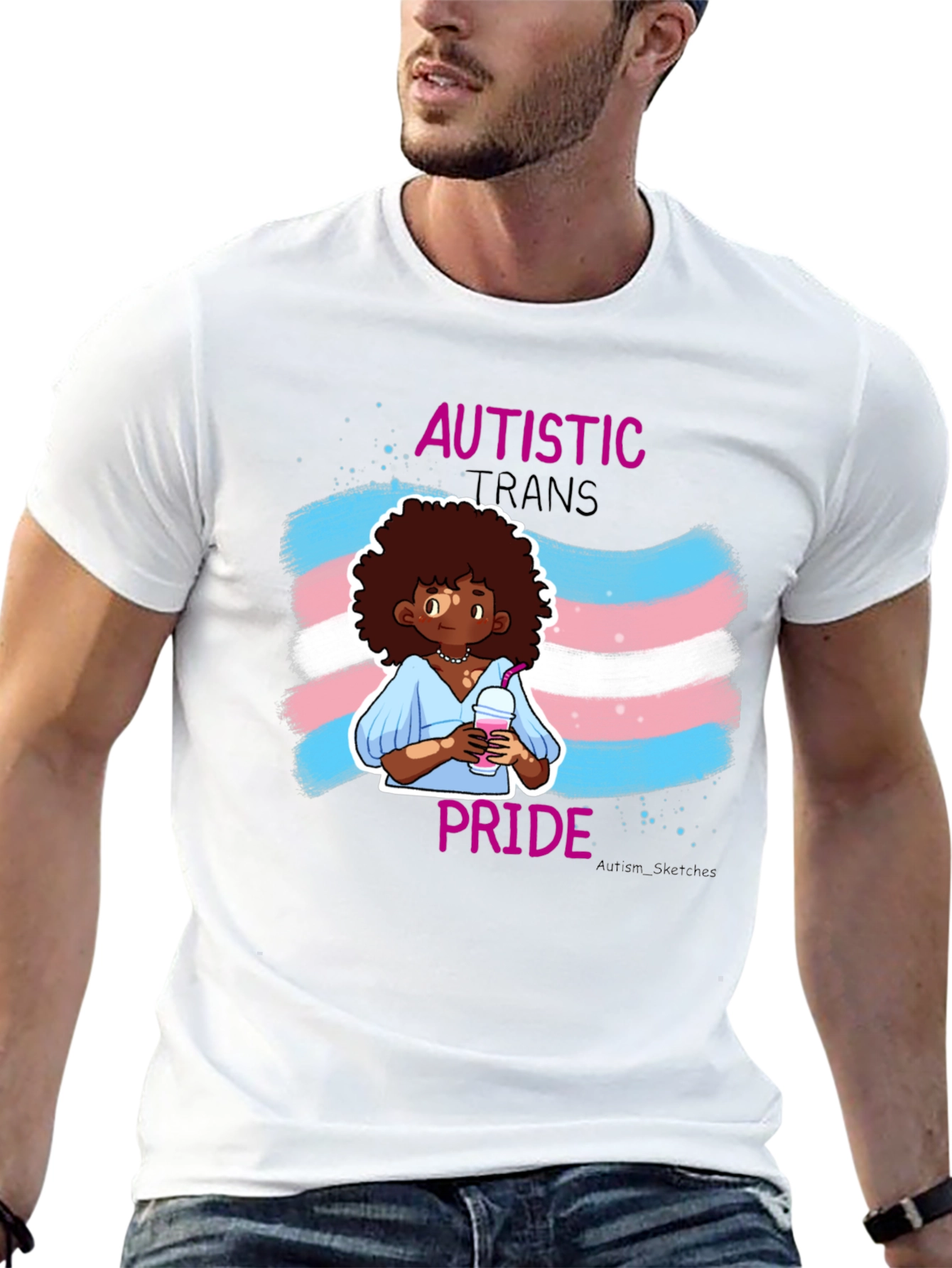 Autistic Trans Pride T-Shirt