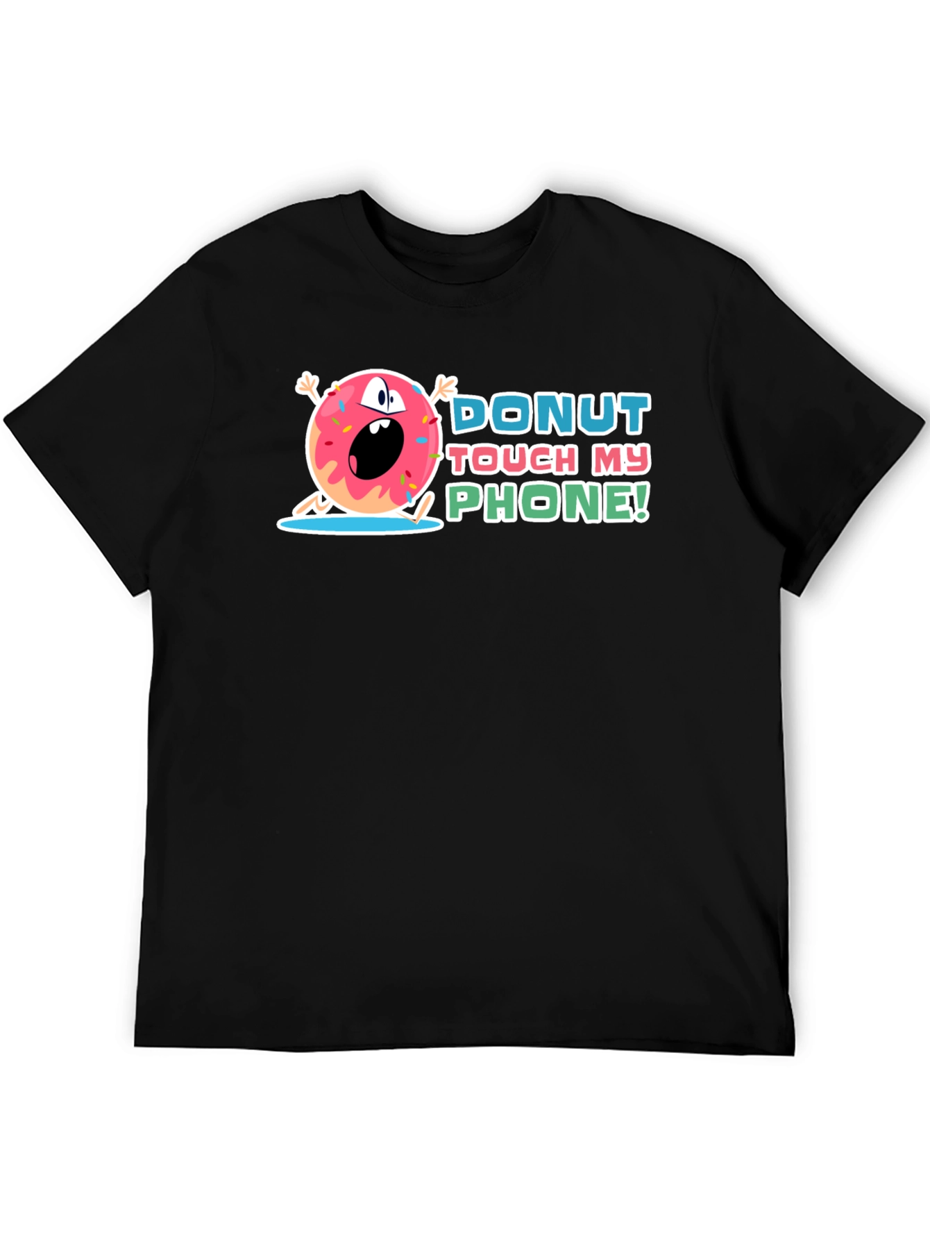 Donut Touch My Phone Graphic Tee