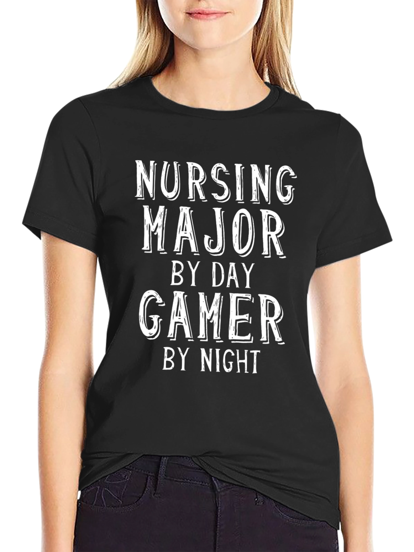 Nursing Major Gamer T-Shirt