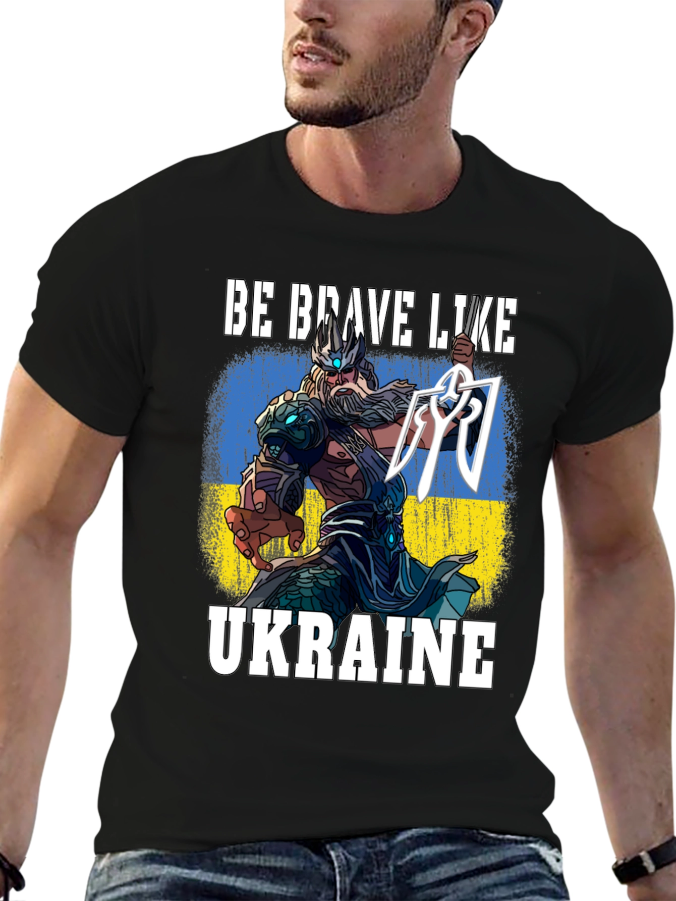 Be Brave Like Ukraine Graphic T-Shirt