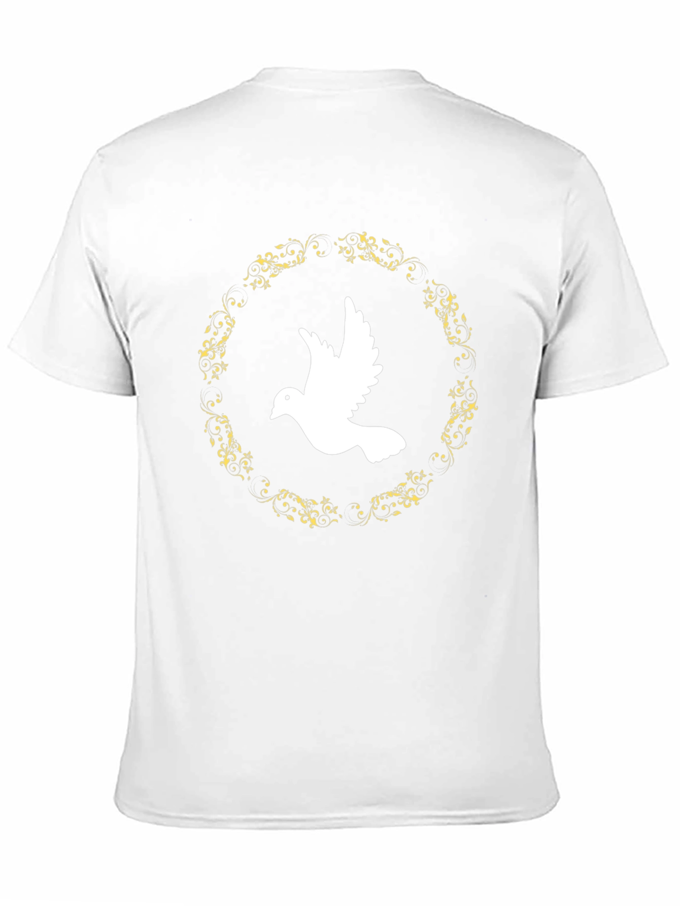 Dove Peace T-Shirt - Black Graphic Tee