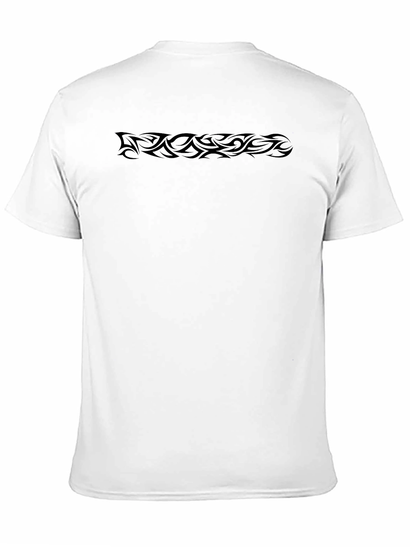 Tribal Tattoo Design Black T-Shirt
