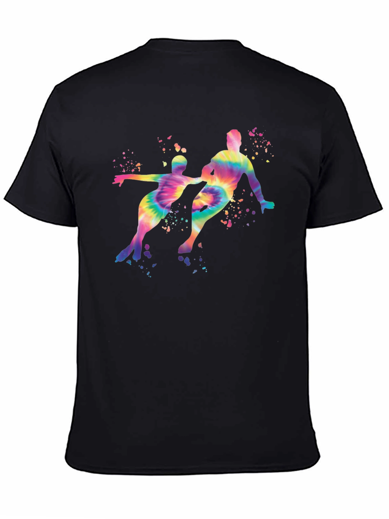 Tie-Dye Figure Skating T-Shirt
