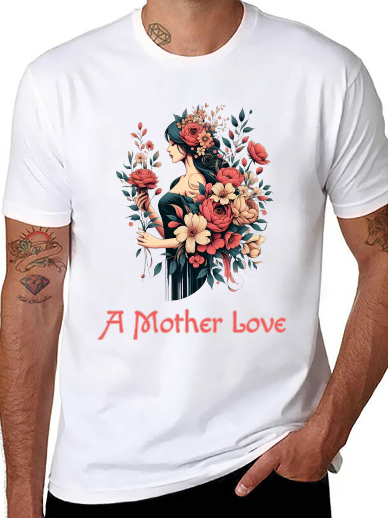 Mothers Love Floral T-Shirt