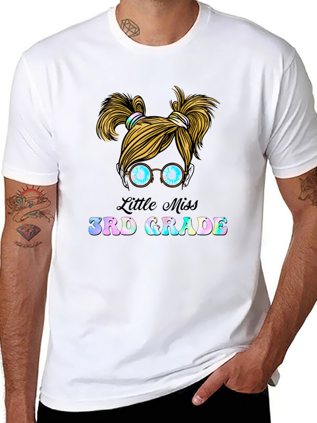 Little Miss 3rd Grade T-Shirt