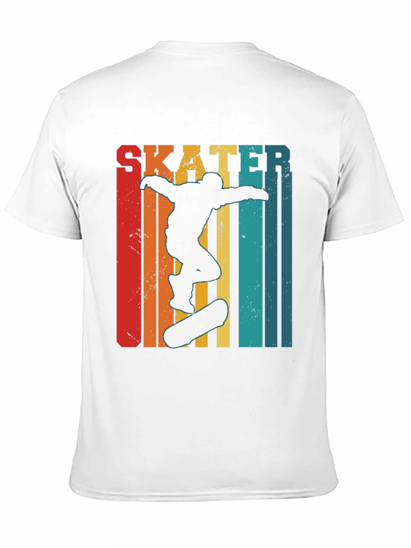 Retro Skater Graphic Tee - Black T-Shirt