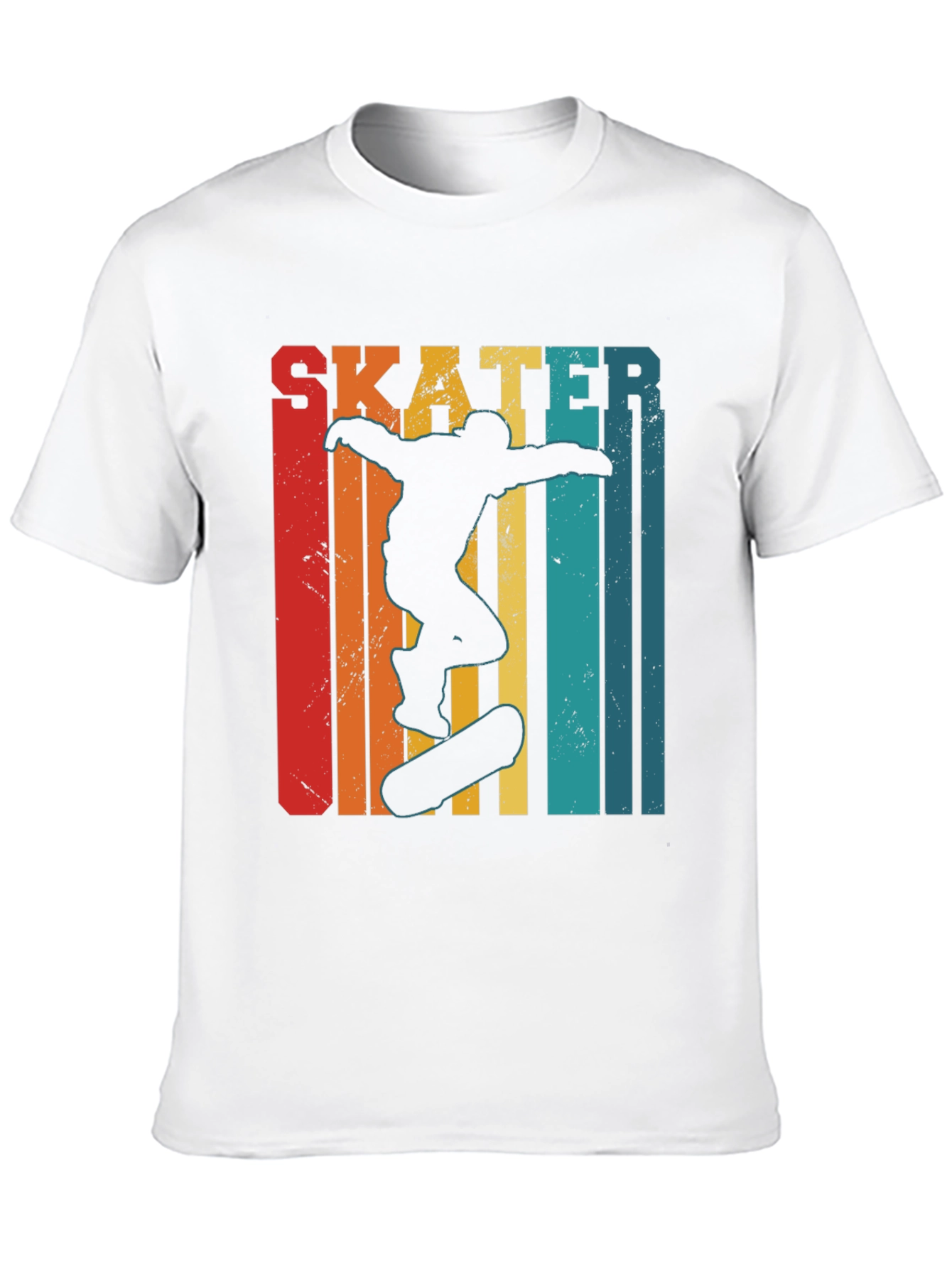 Retro Skater Graphic Tee - Black T-Shirt