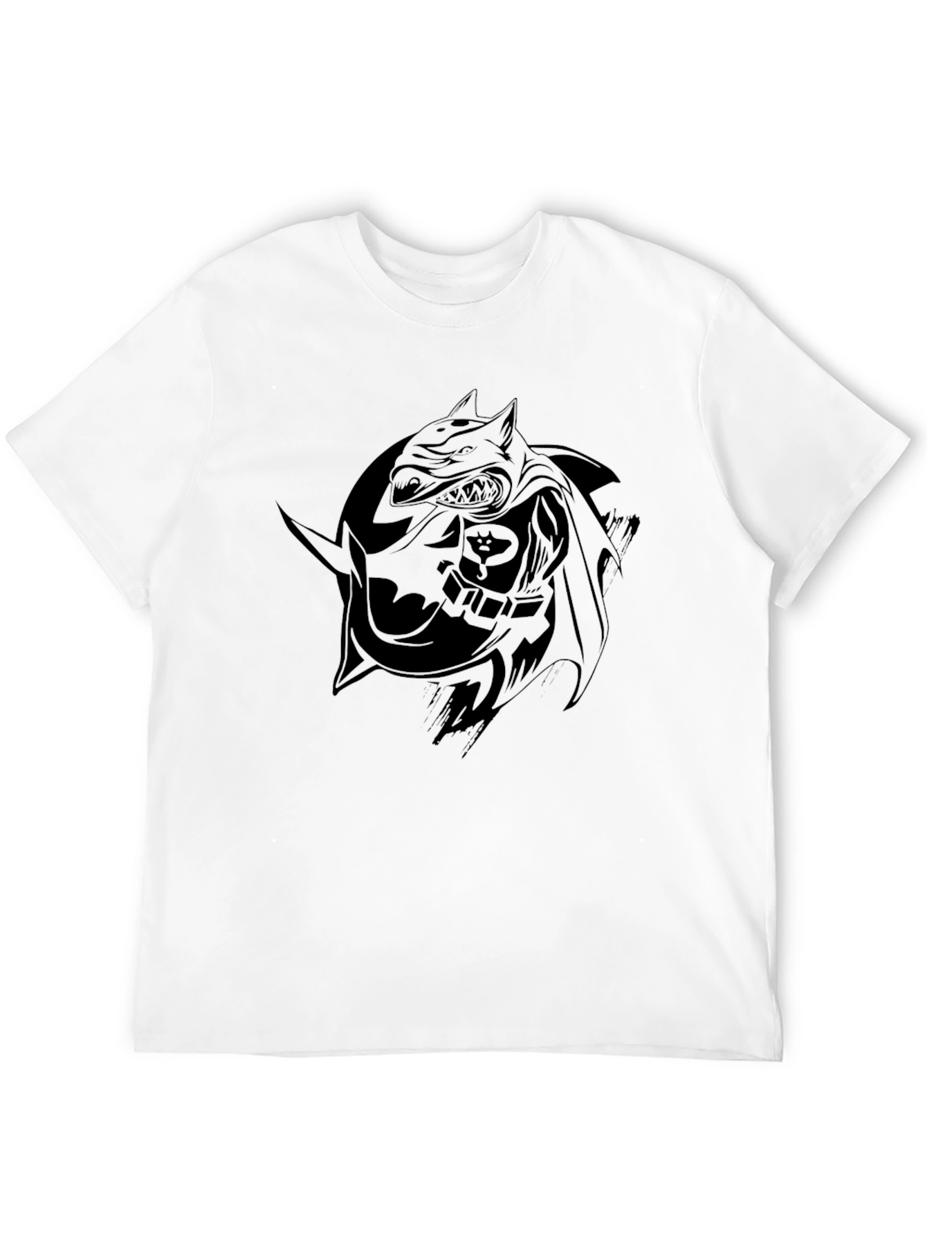 Dark Knight Graphic Tee - Mens Black T-Shirt