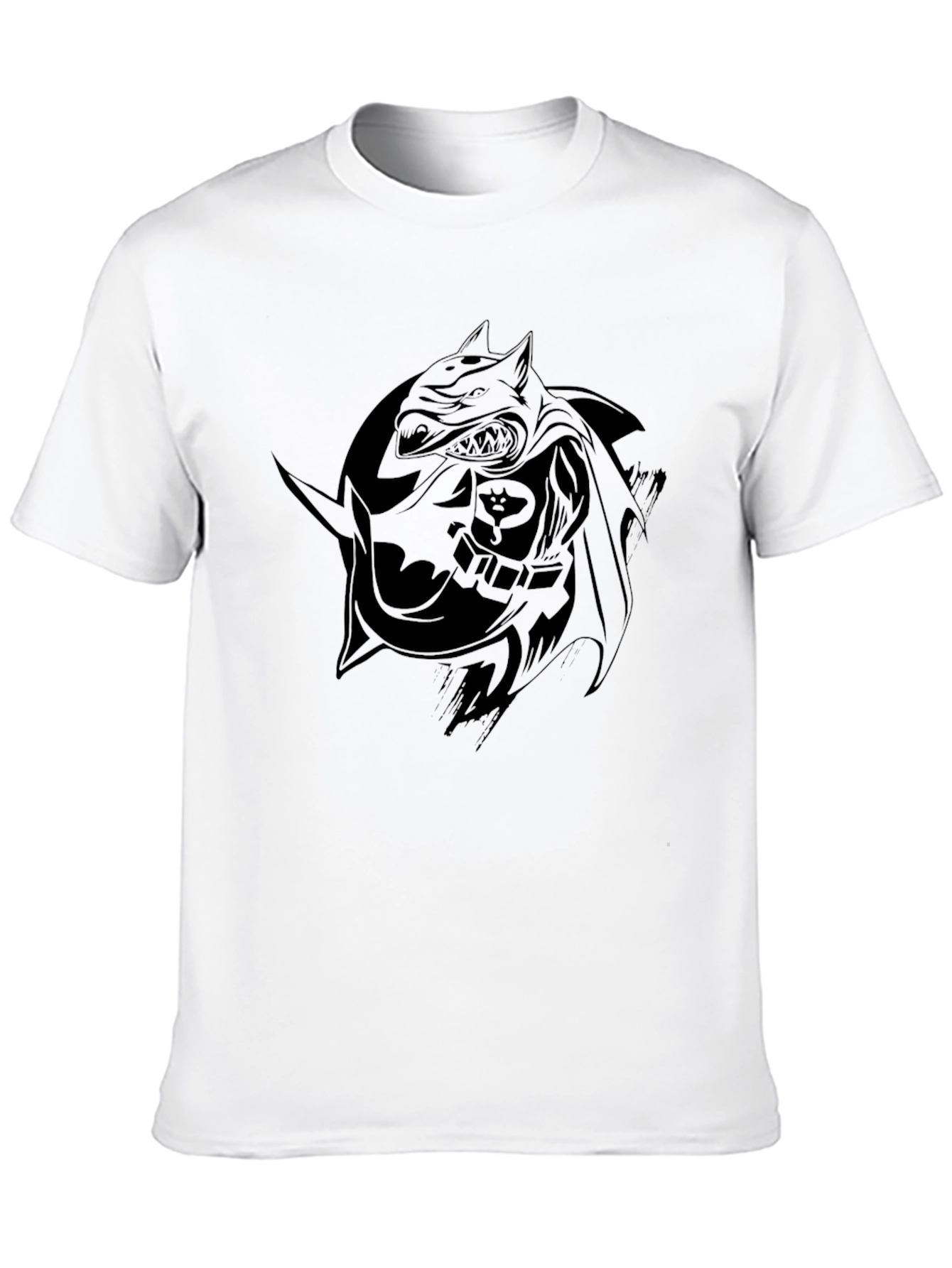 Dark Knight Graphic Tee - Mens Black T-Shirt