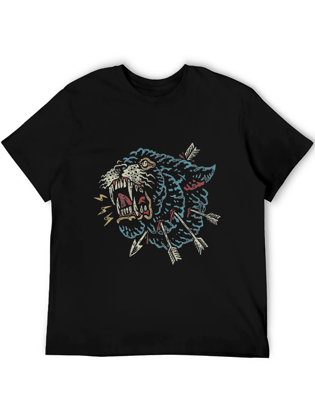 Black Panther Graphic Tee - Arrow Design