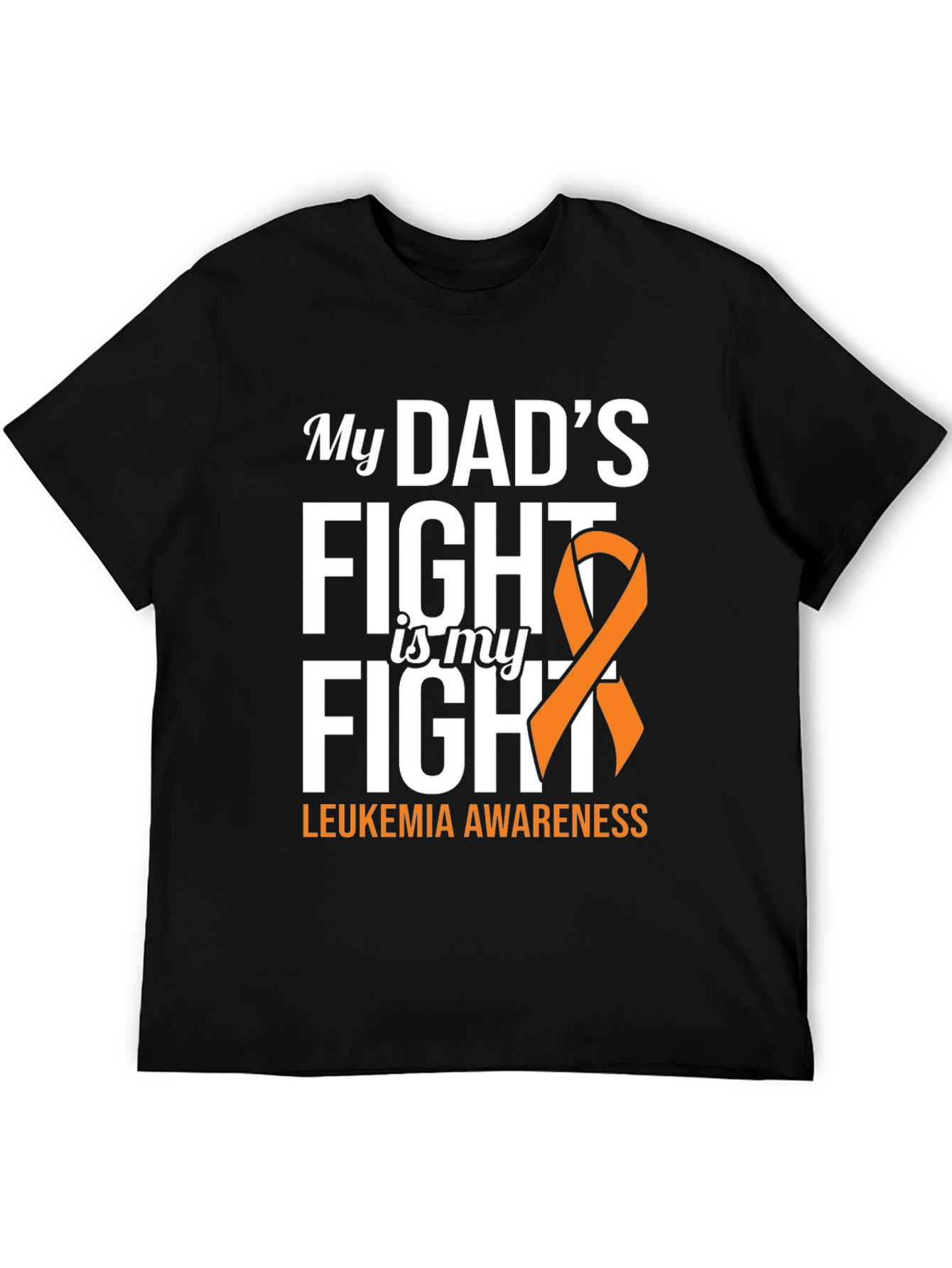 Leukemia Awareness T-Shirt - My Dads Fight