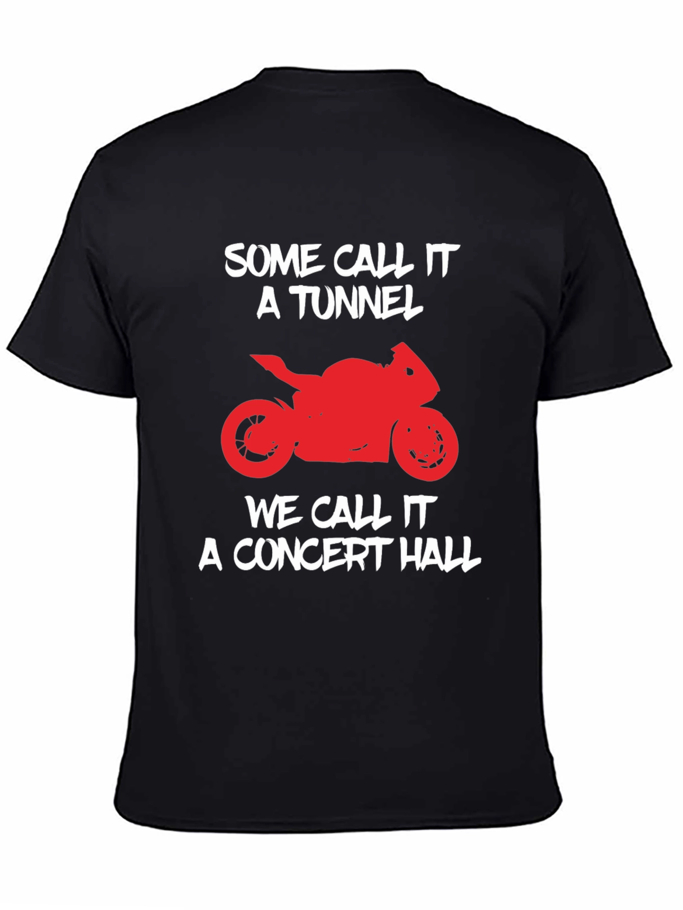 Motorcycle Tunnel Concert Hall Graphic T-Shirt