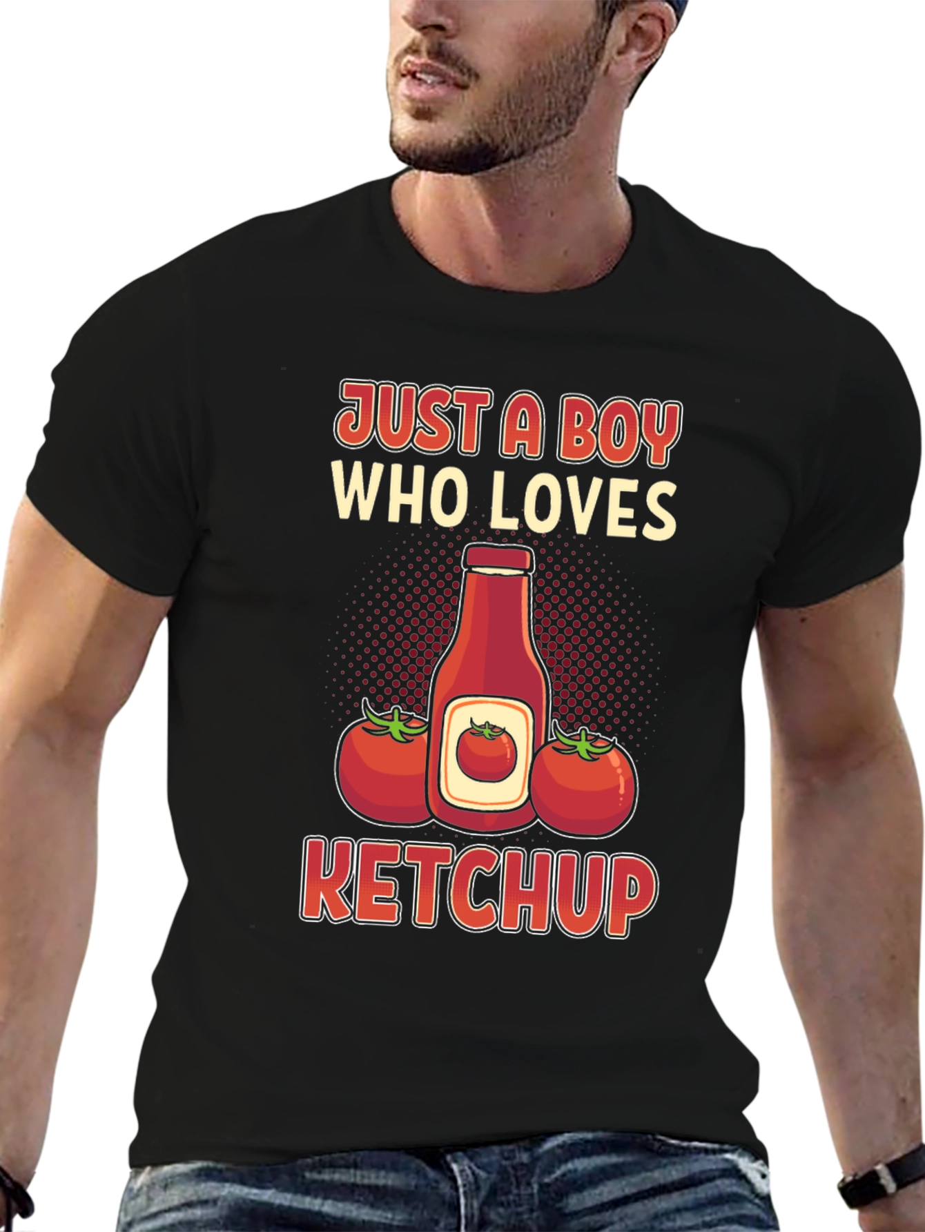 Just A Boy Who Loves Ketchup T-Shirt