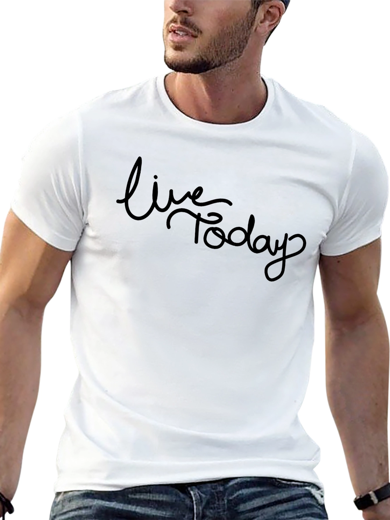 Live Today Black T-Shirt