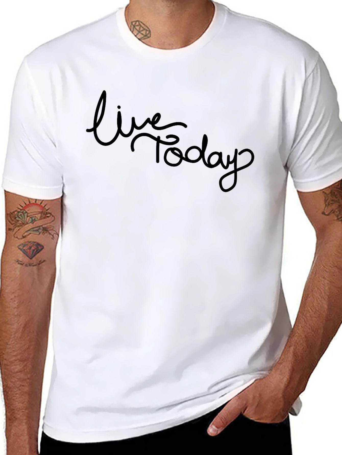 Live Today Black T-Shirt