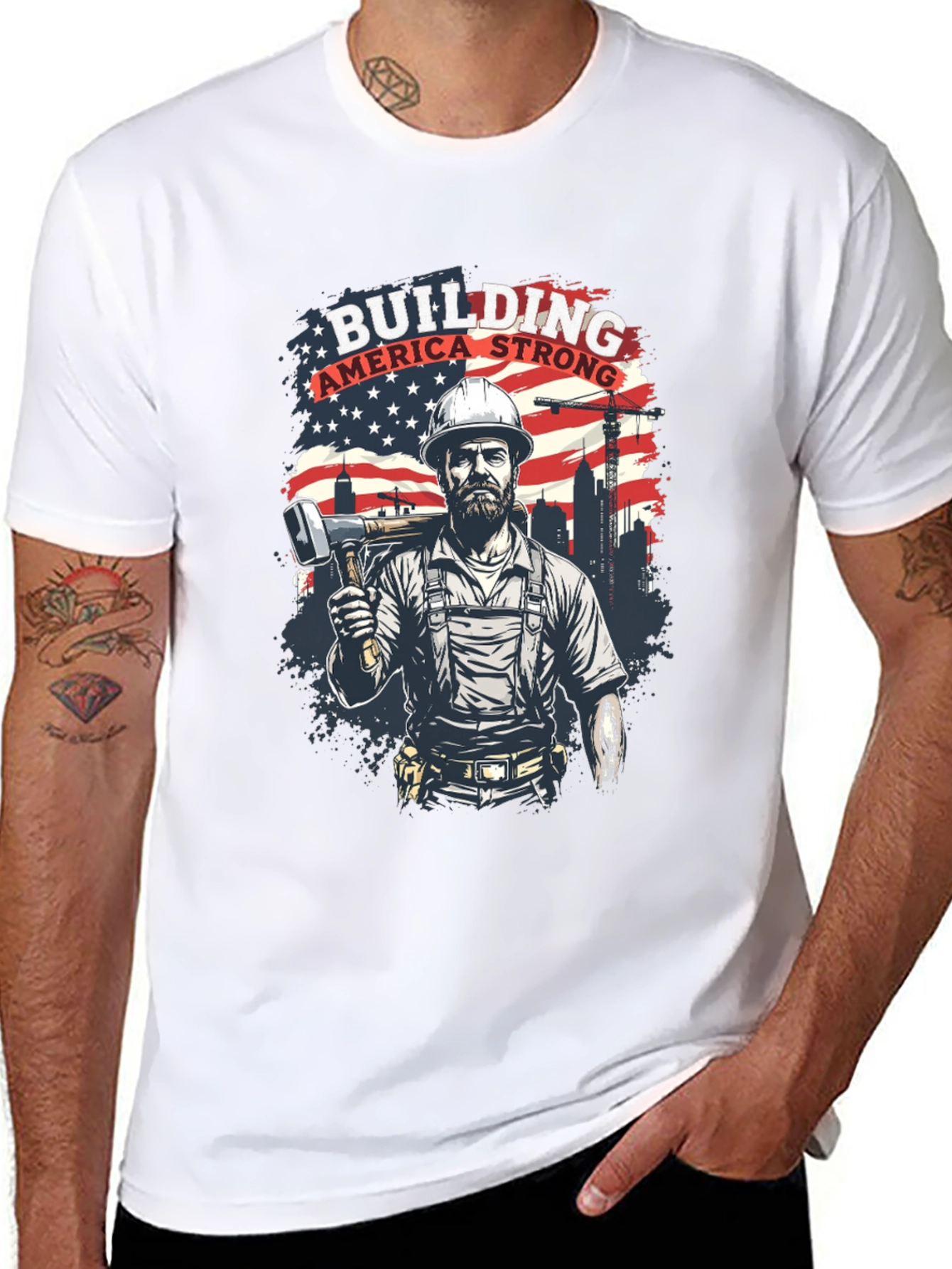 Building America Strong T-Shirt