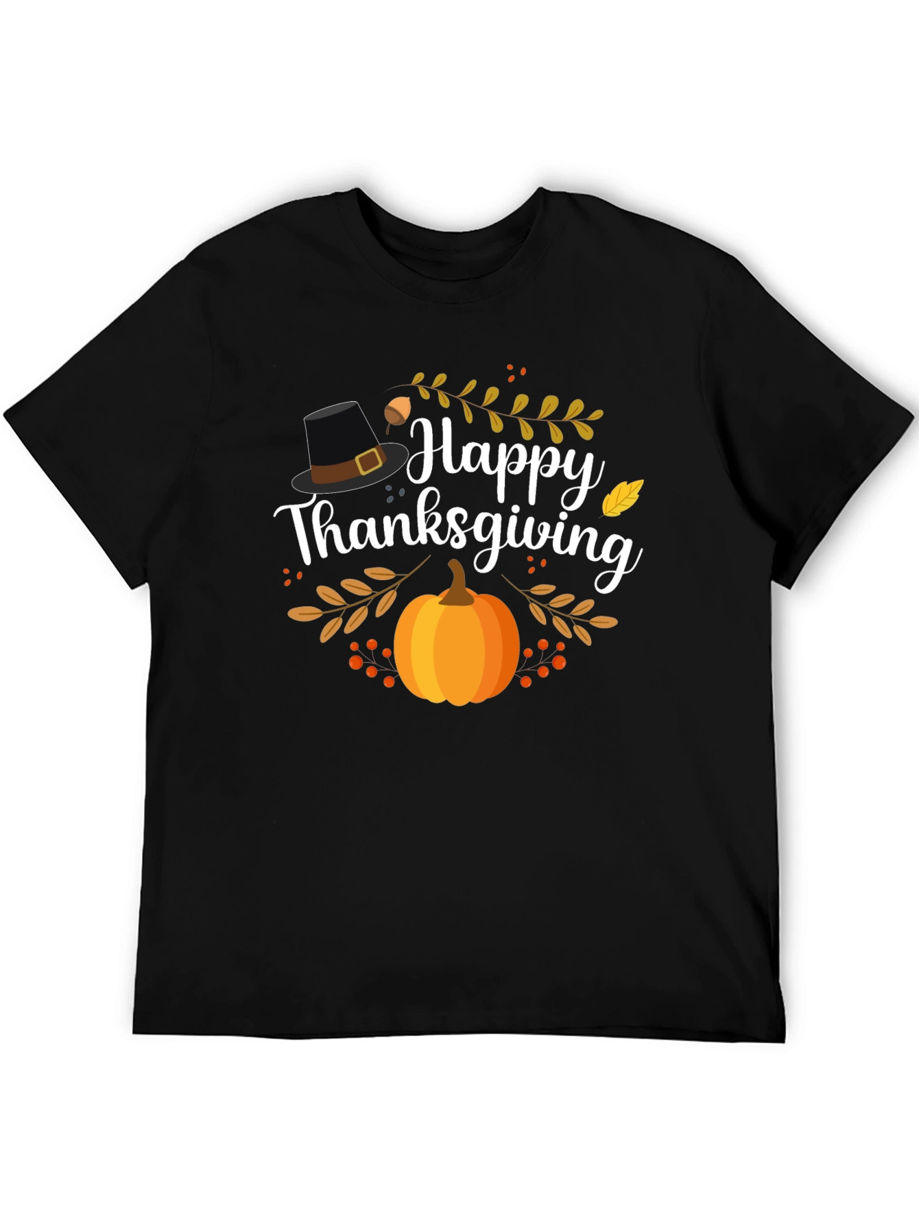Happy Thanksgiving Graphic T-Shirt