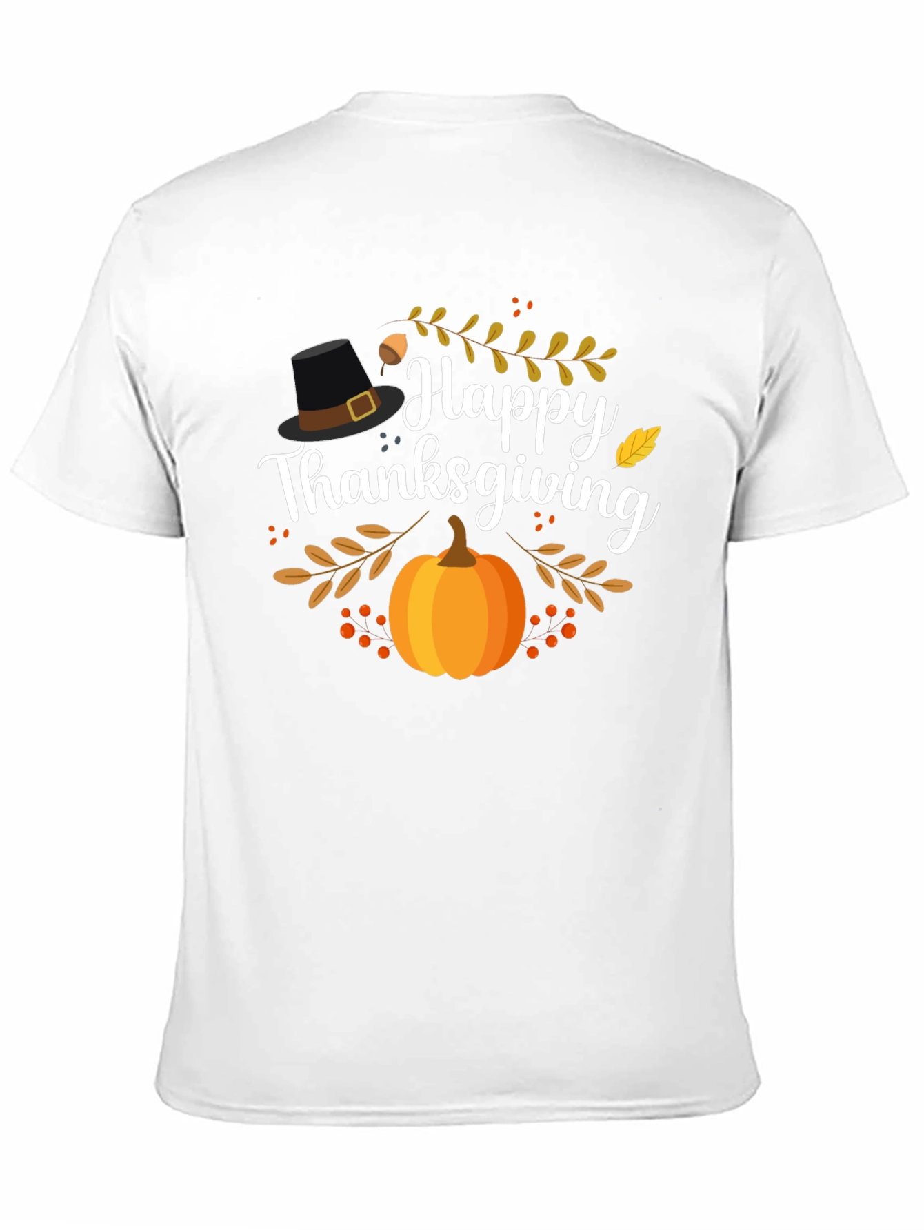 Happy Thanksgiving Graphic T-Shirt