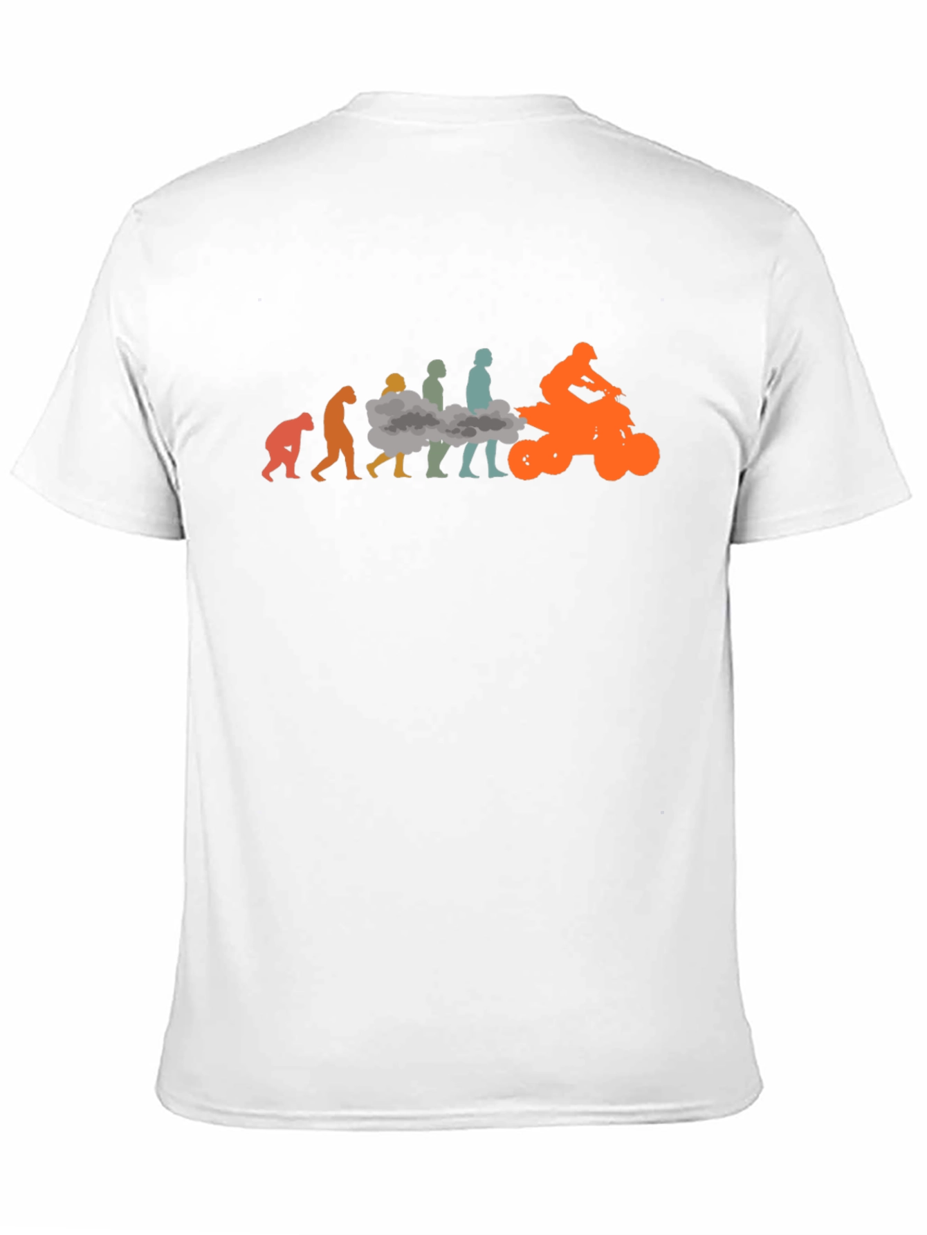 Evolution of ATV Rider T-Shirt