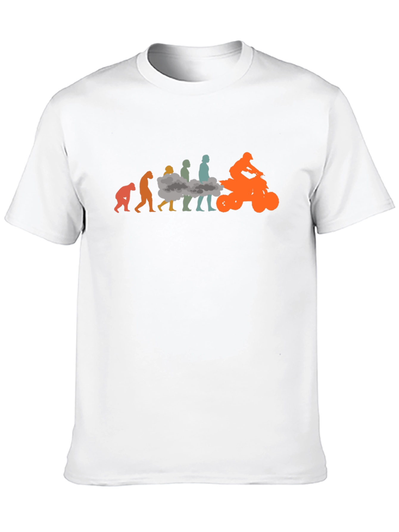 Evolution of ATV Rider T-Shirt