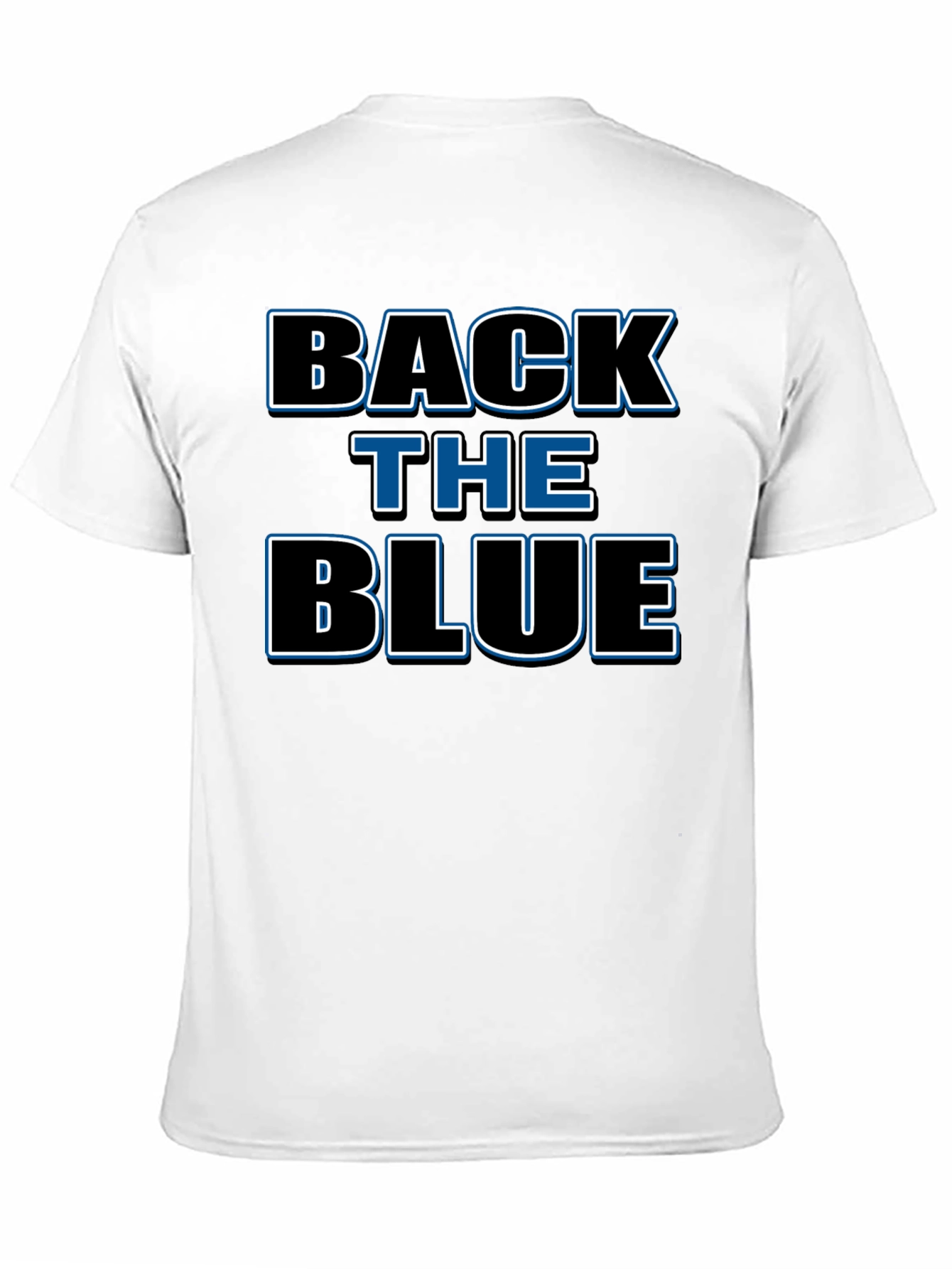 Back the Blue Graphic T-Shirt