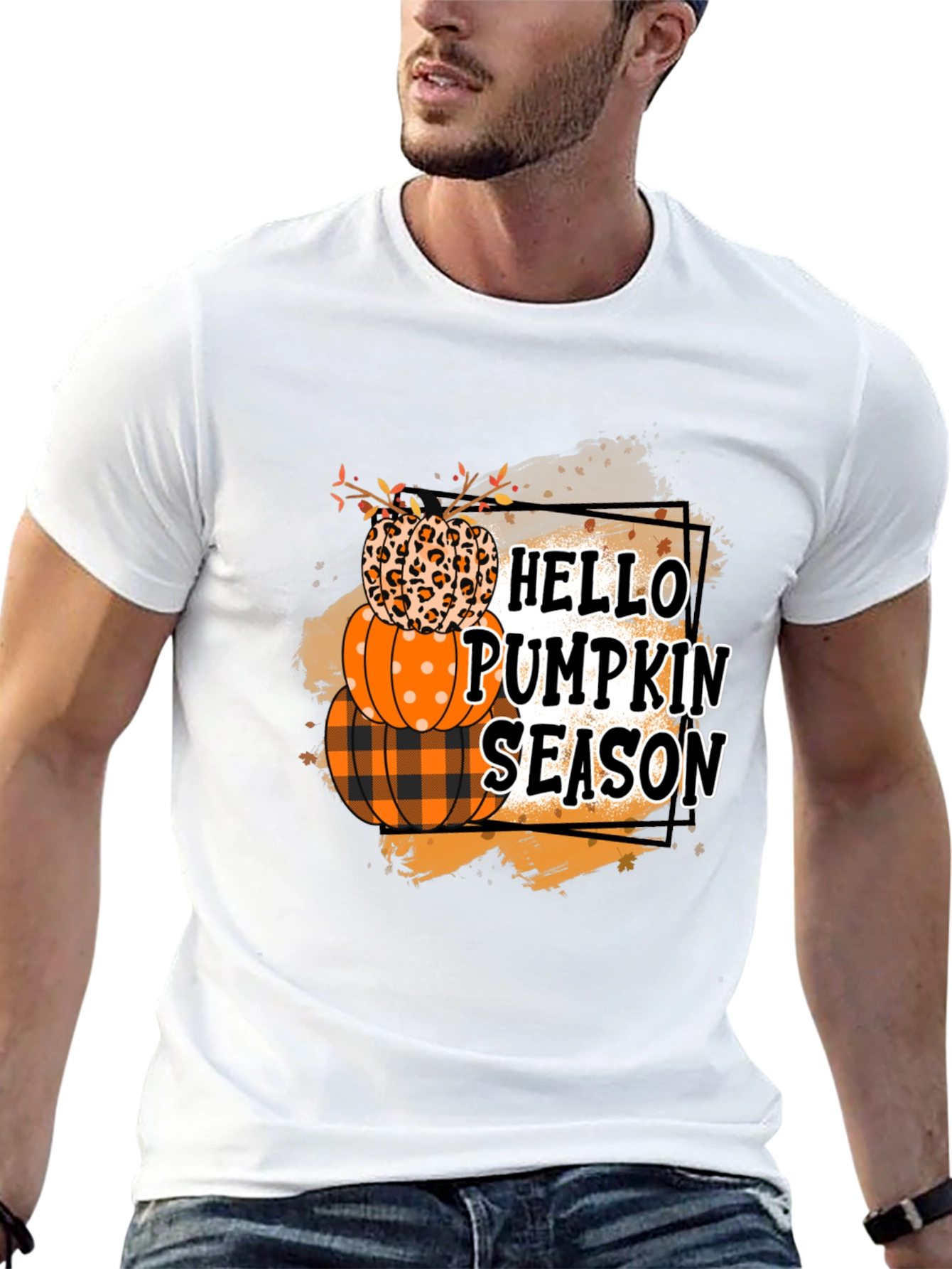 Hello Pumpkin Season Graphic Tee