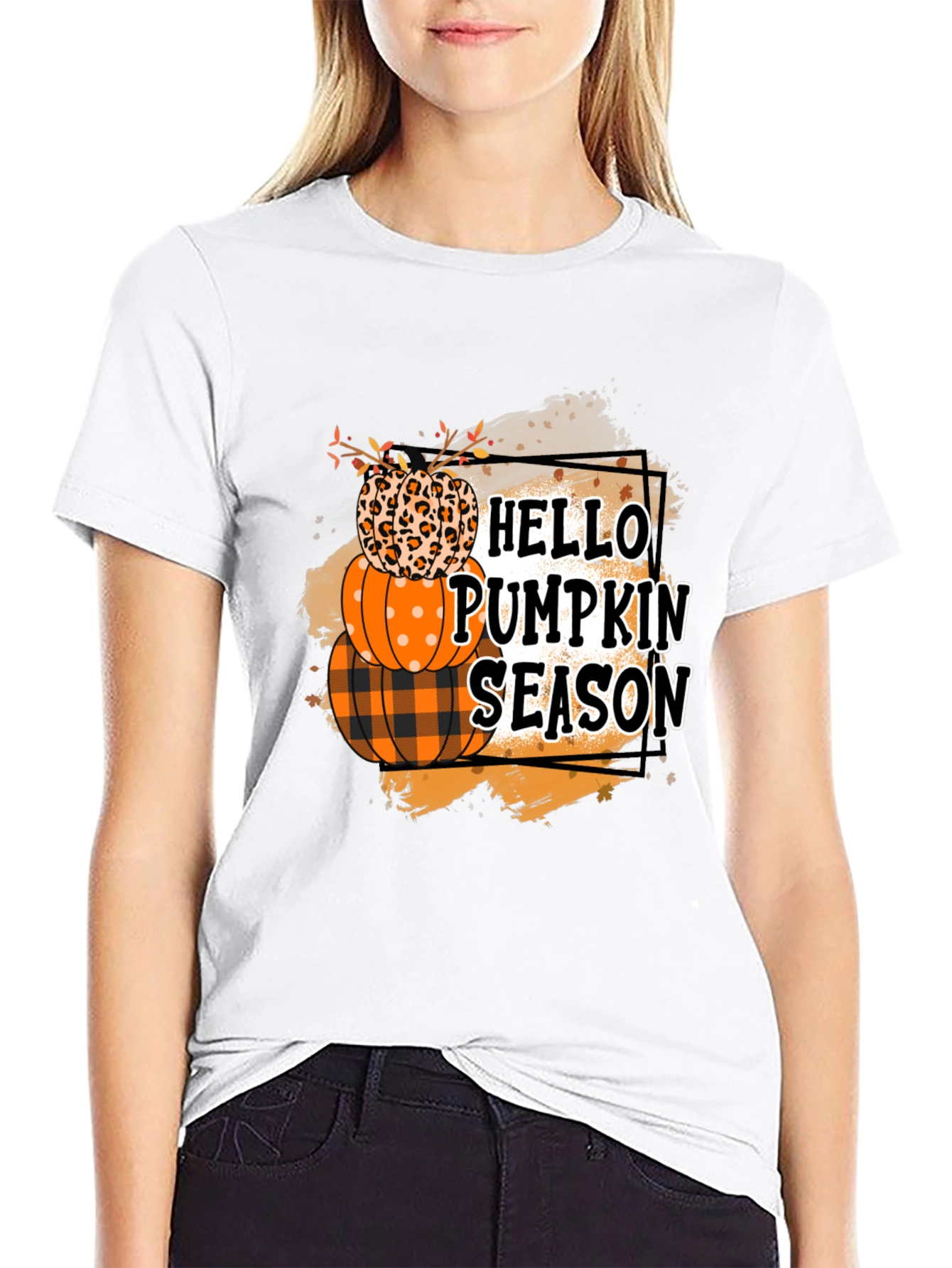 Hello Pumpkin Season Graphic Tee