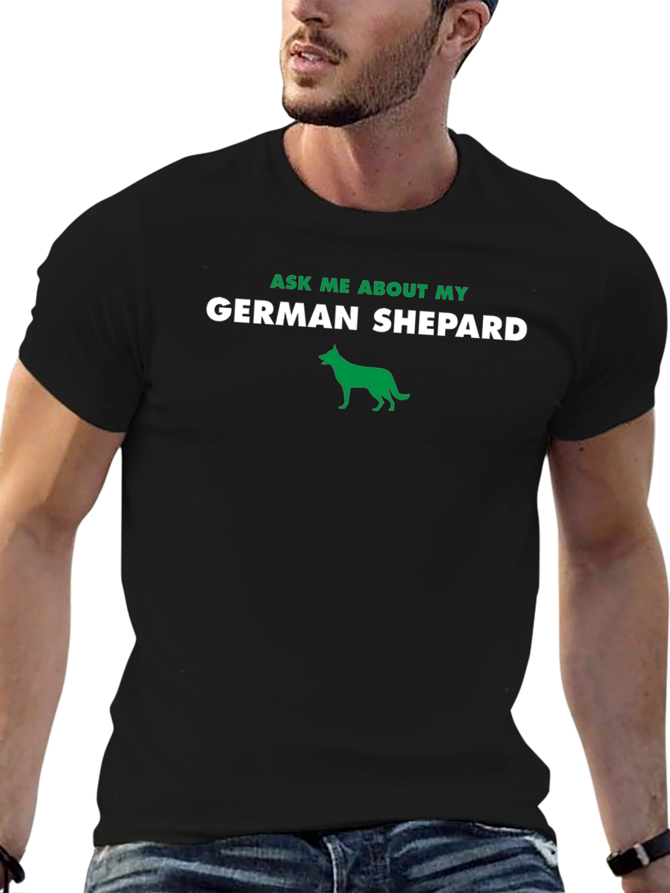 Ask Me About My German Shepherd T-Shirt