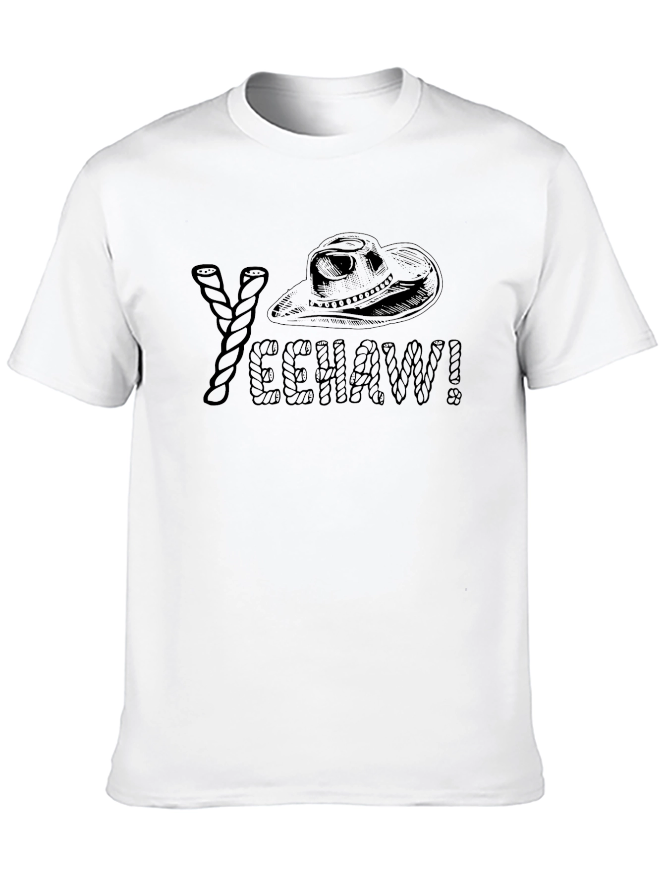 Yeehaw Cowboy Graphic T-Shirt