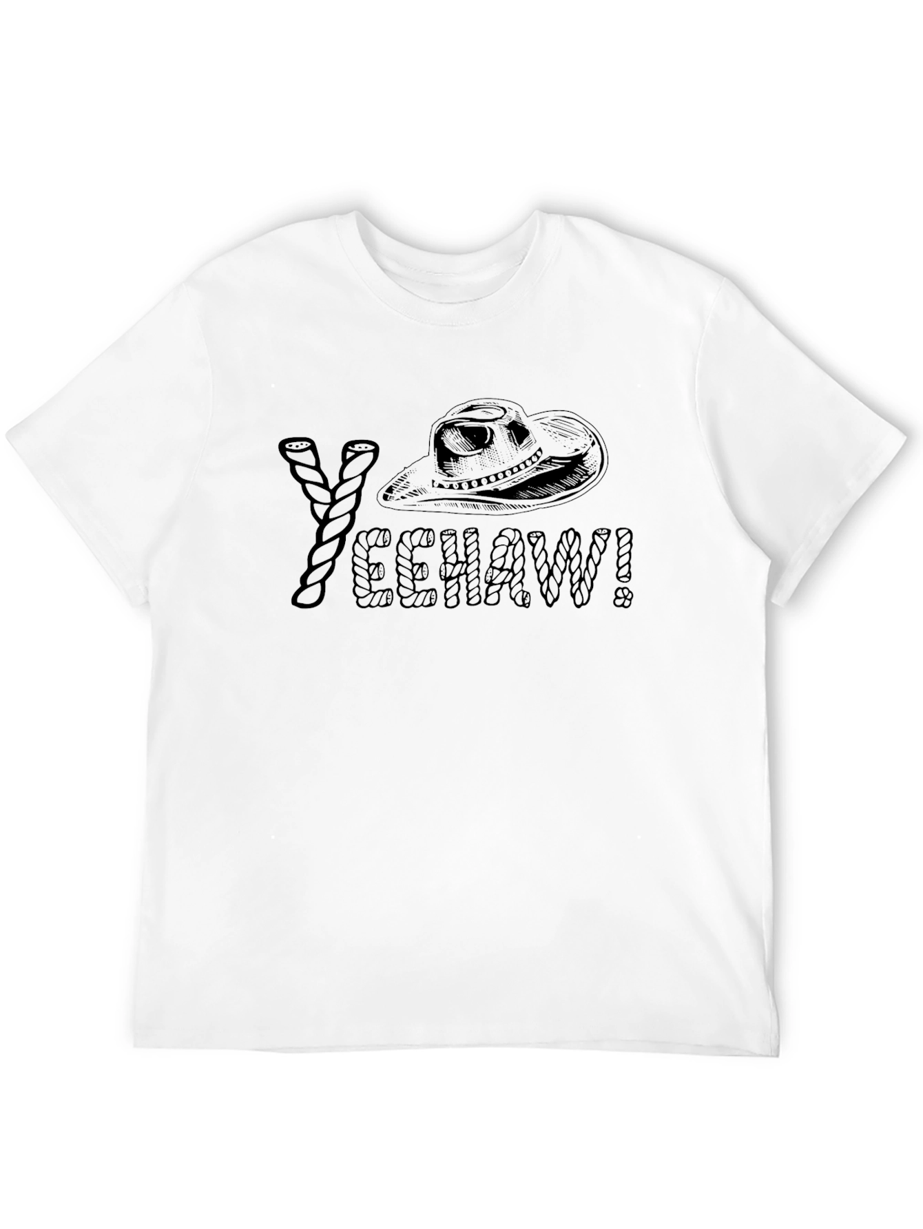 Yeehaw Cowboy Graphic T-Shirt