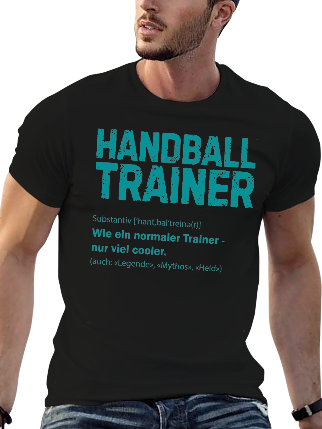 Handball Trainer Definition T-Shirt - Cool Coach Tee