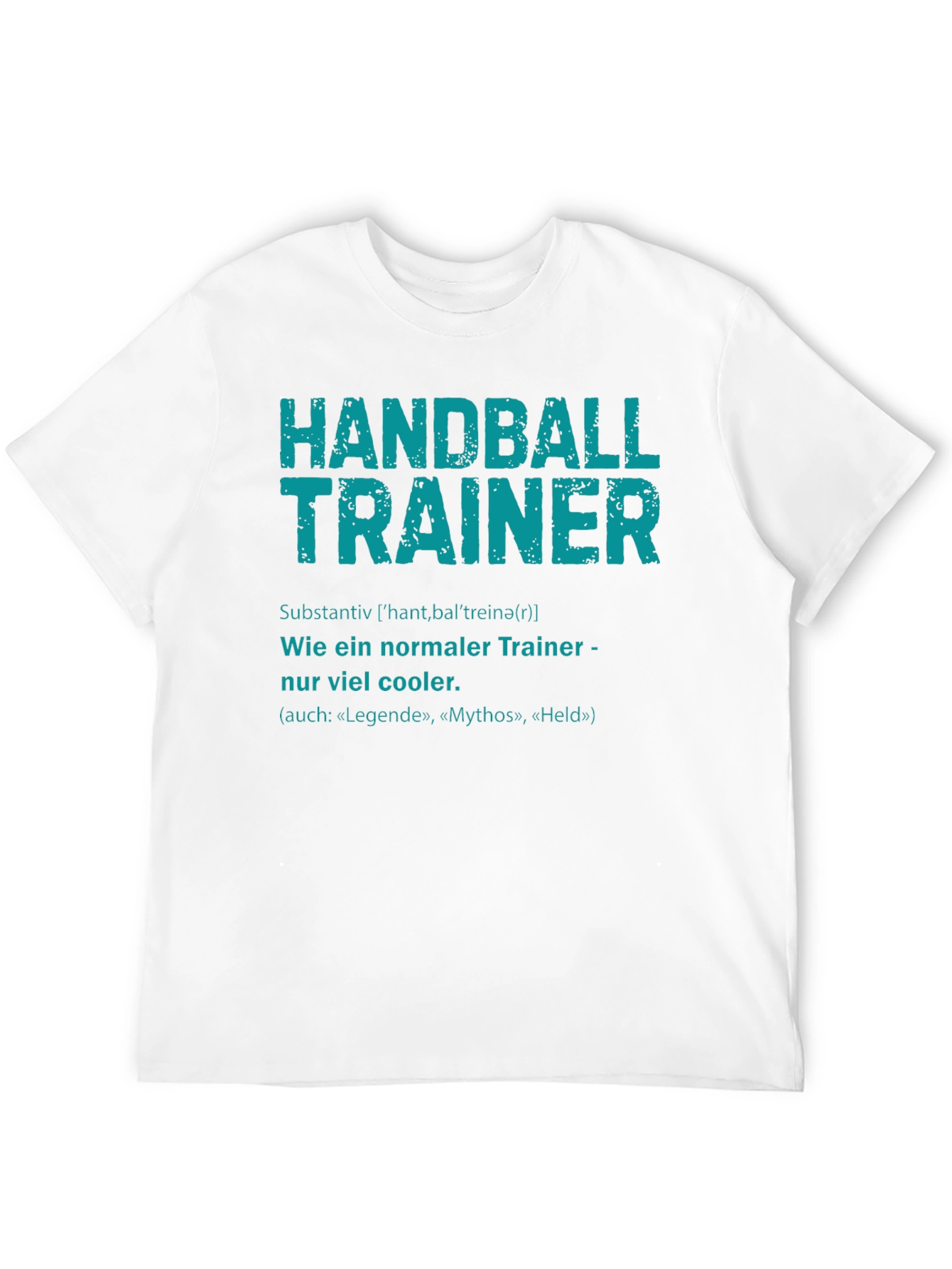 Handball Trainer Definition T-Shirt - Cool Coach Tee