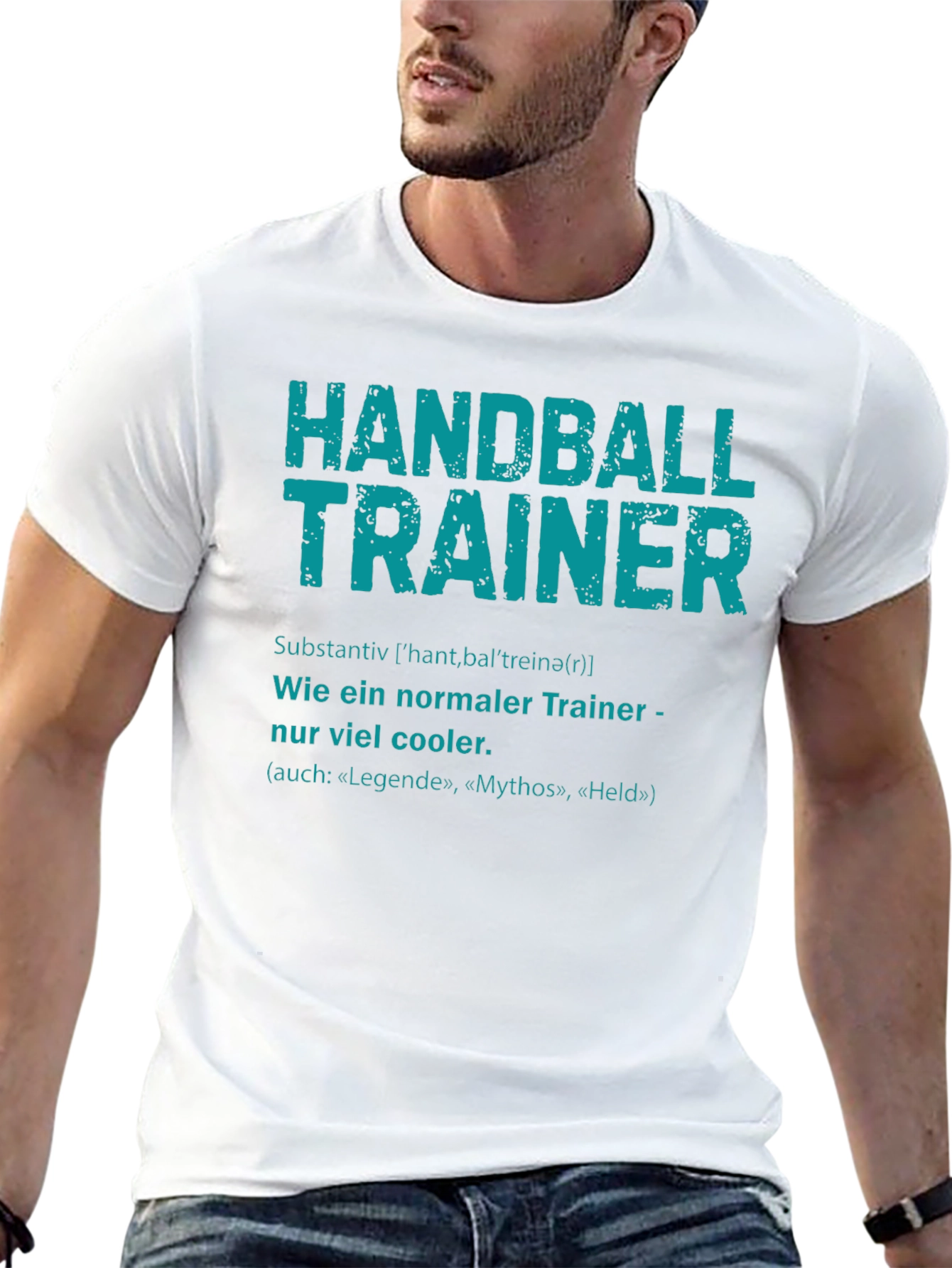 Handball Trainer Definition T-Shirt - Cool Coach Tee