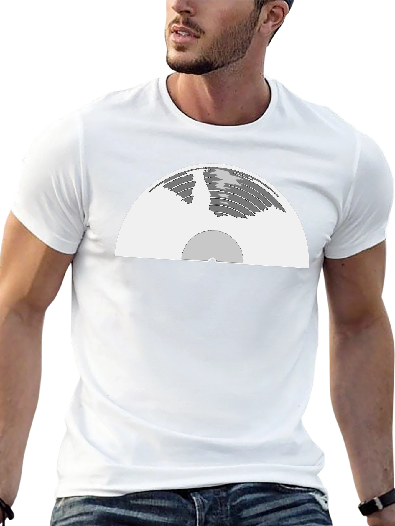 Retro Vinyl Record Graphic Tee