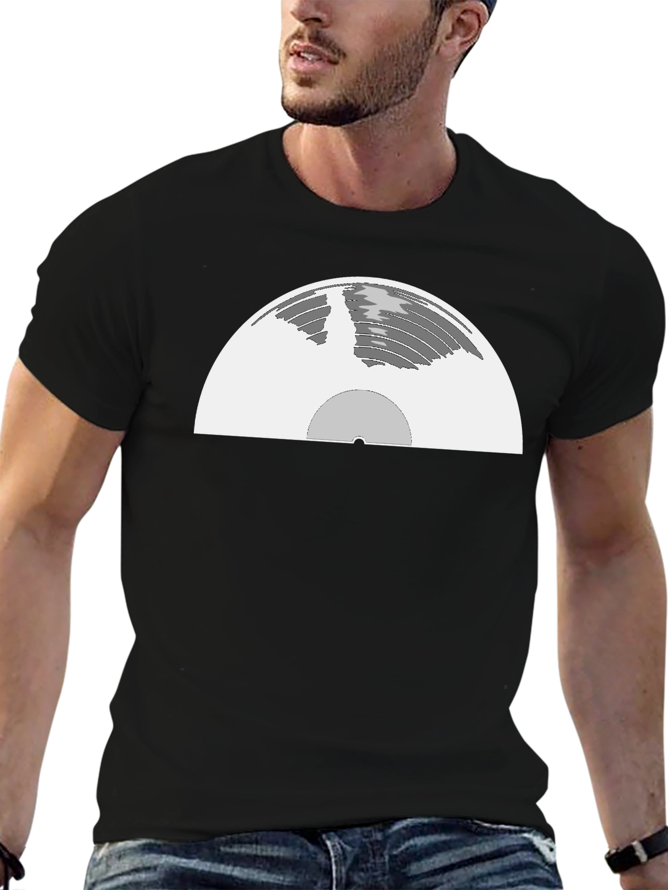 Retro Vinyl Record Graphic Tee