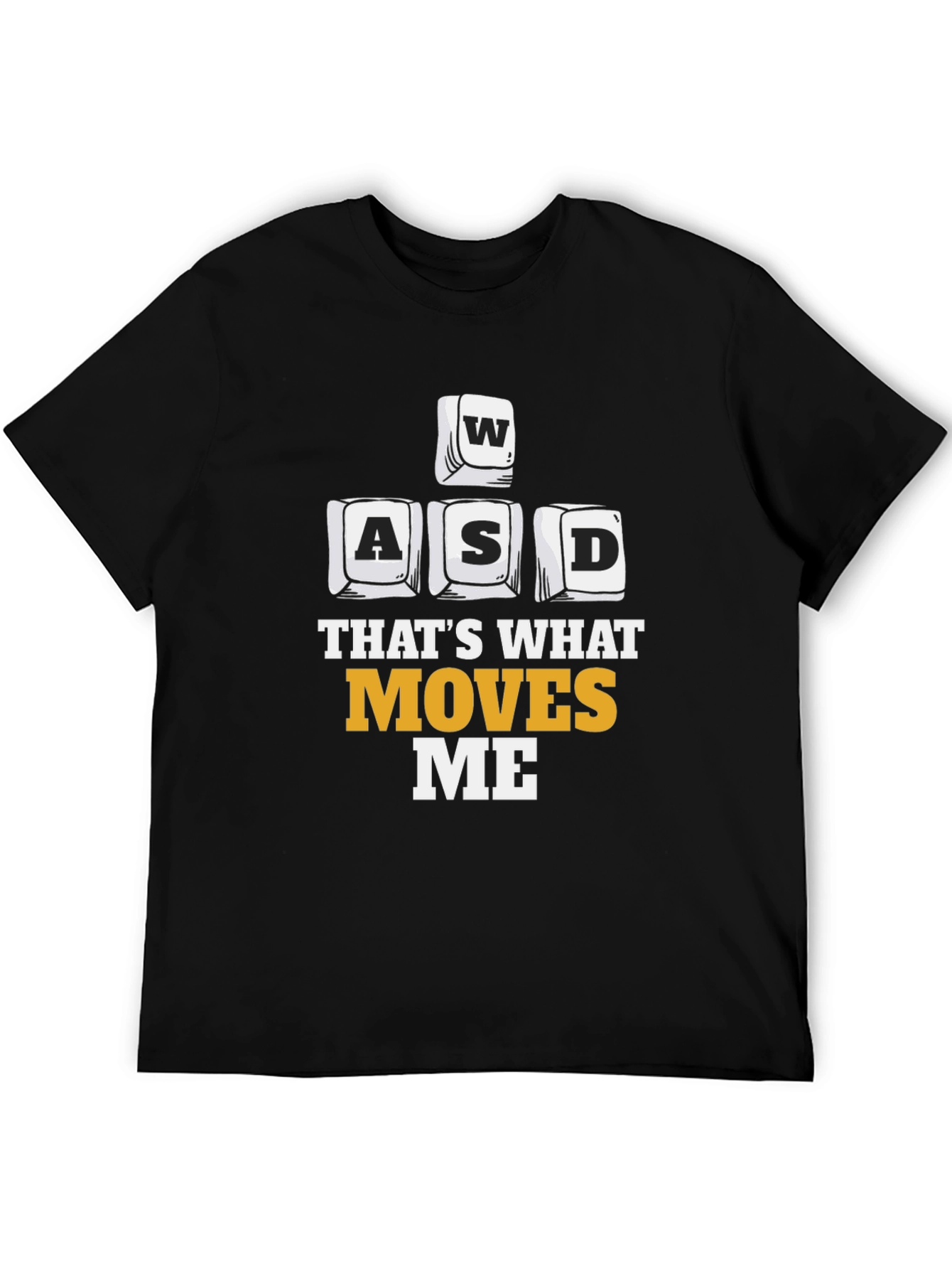 Gaming T-Shirt - WASD Moves Me